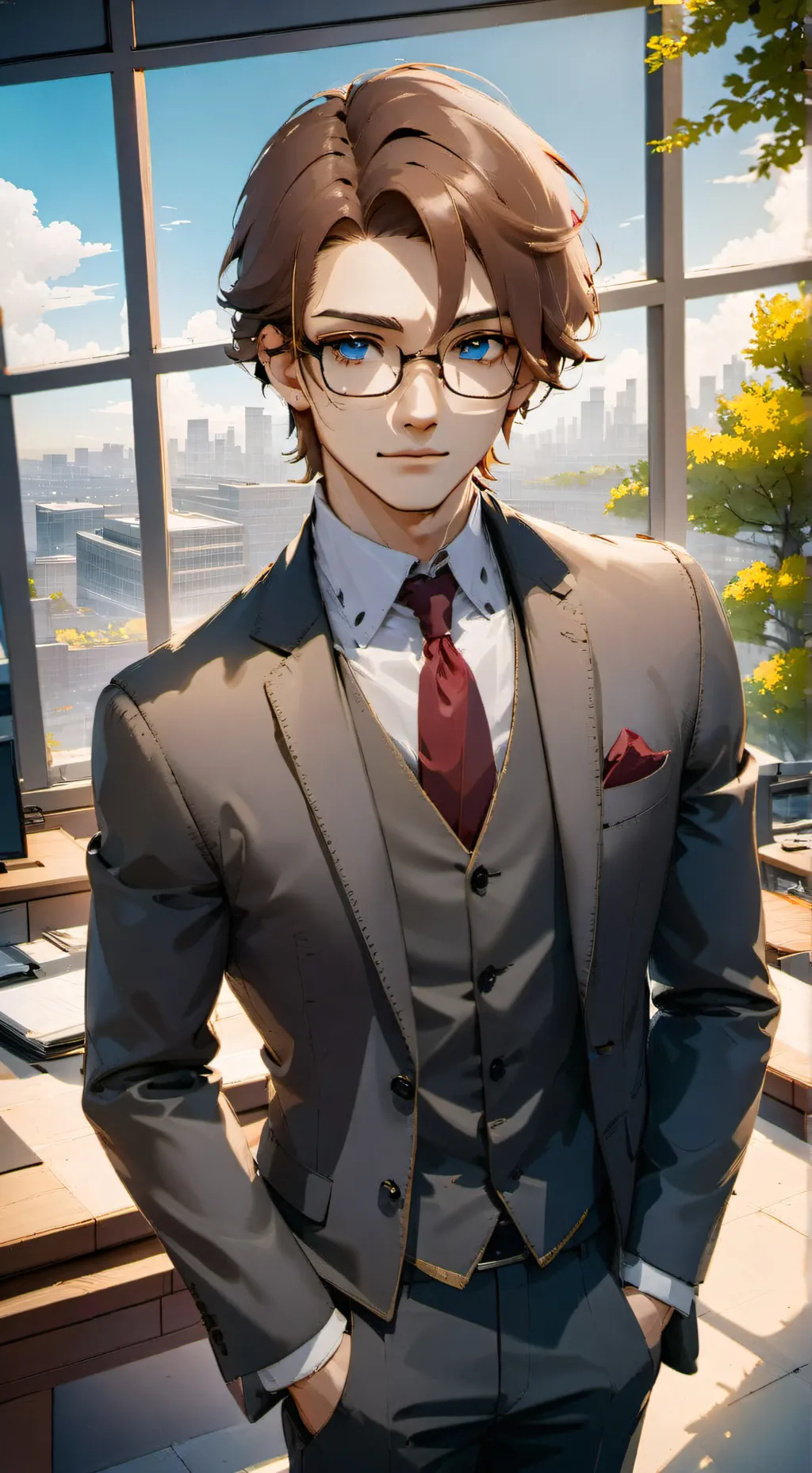 ai character: Edward Wilams background