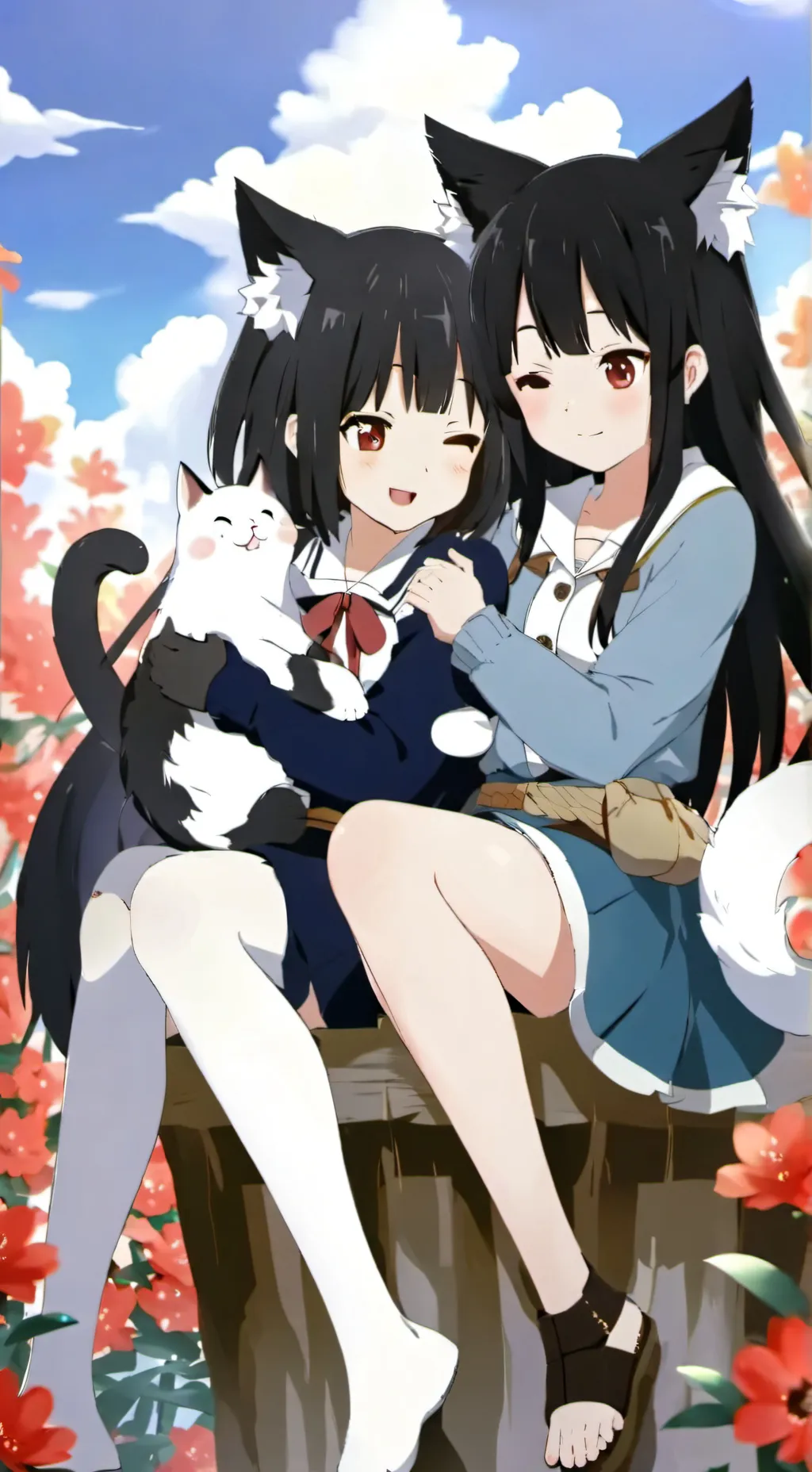 ai character: Bwby -sisters- background