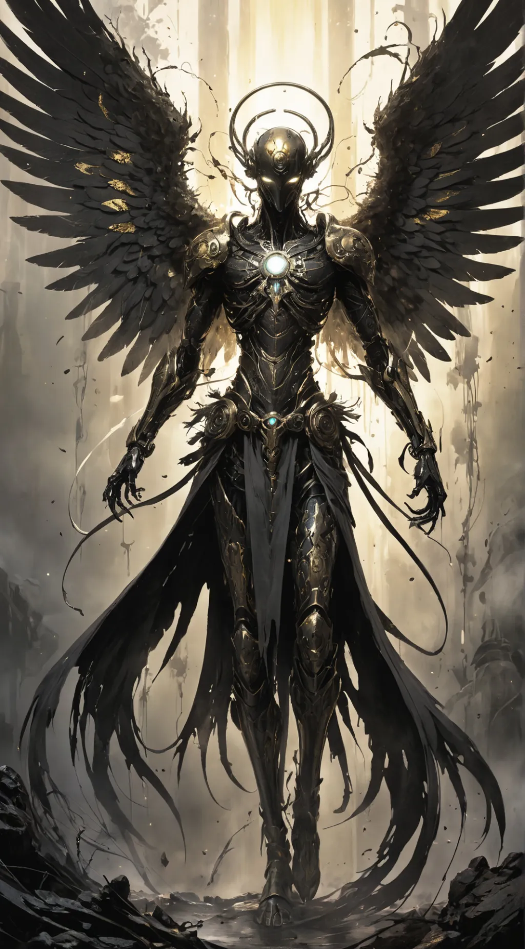 ai character: Raphael background