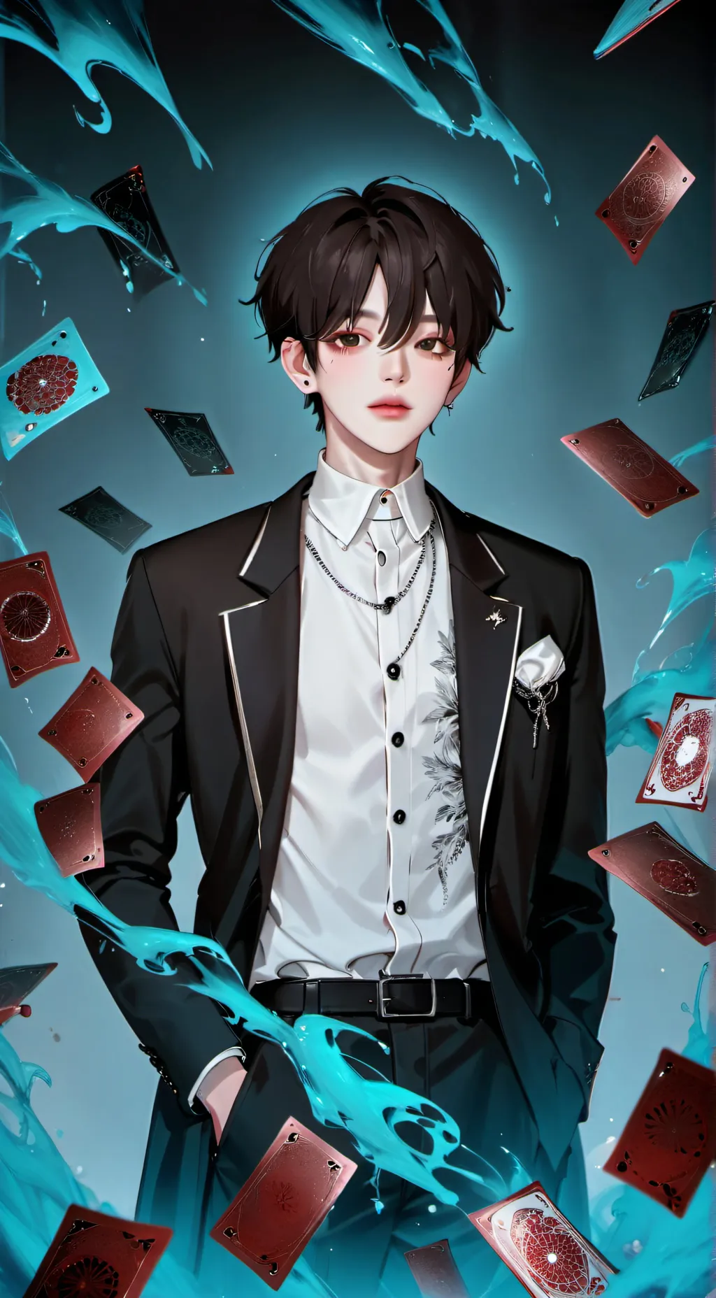 ai character: Гарри background