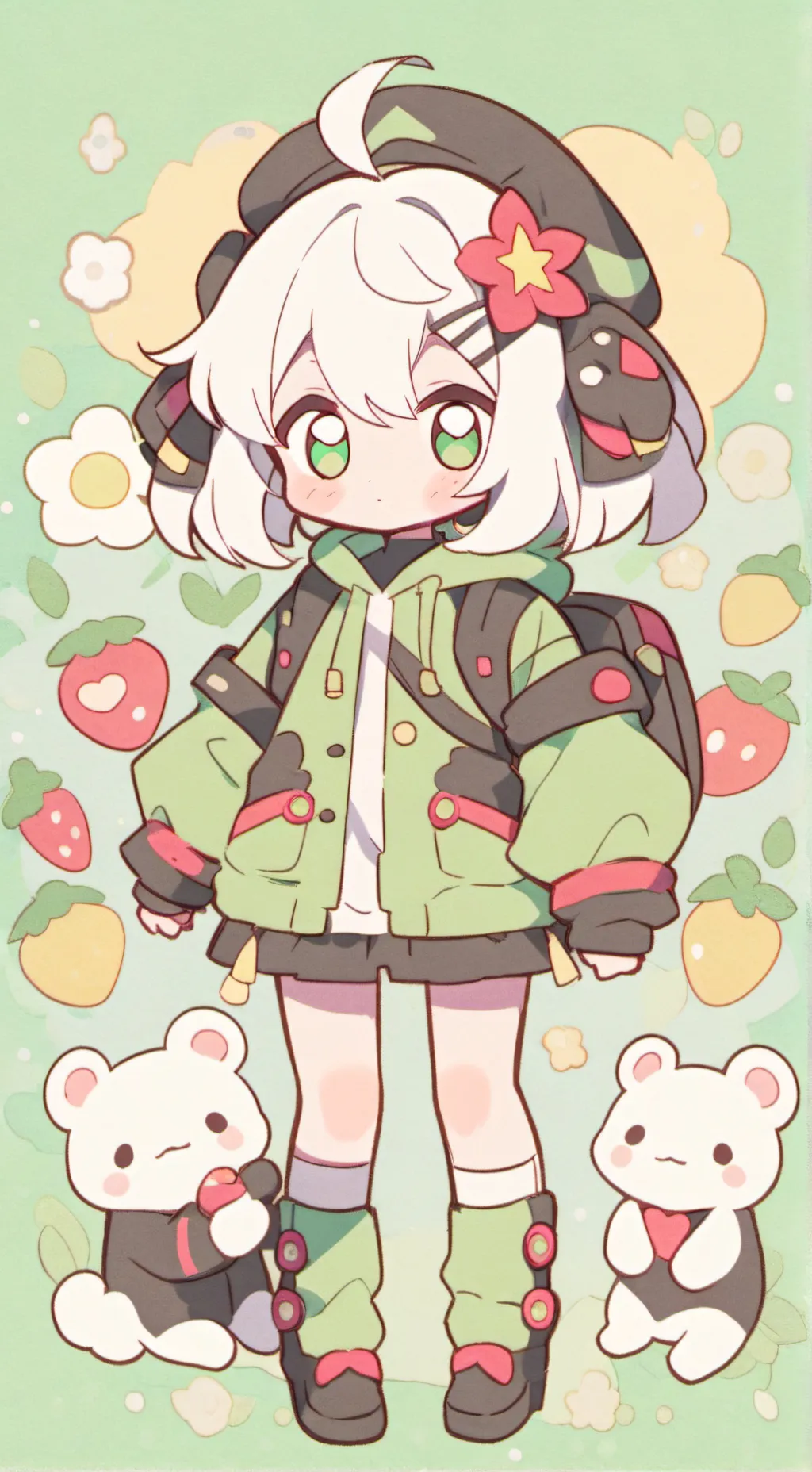 ai character: Alondra  background