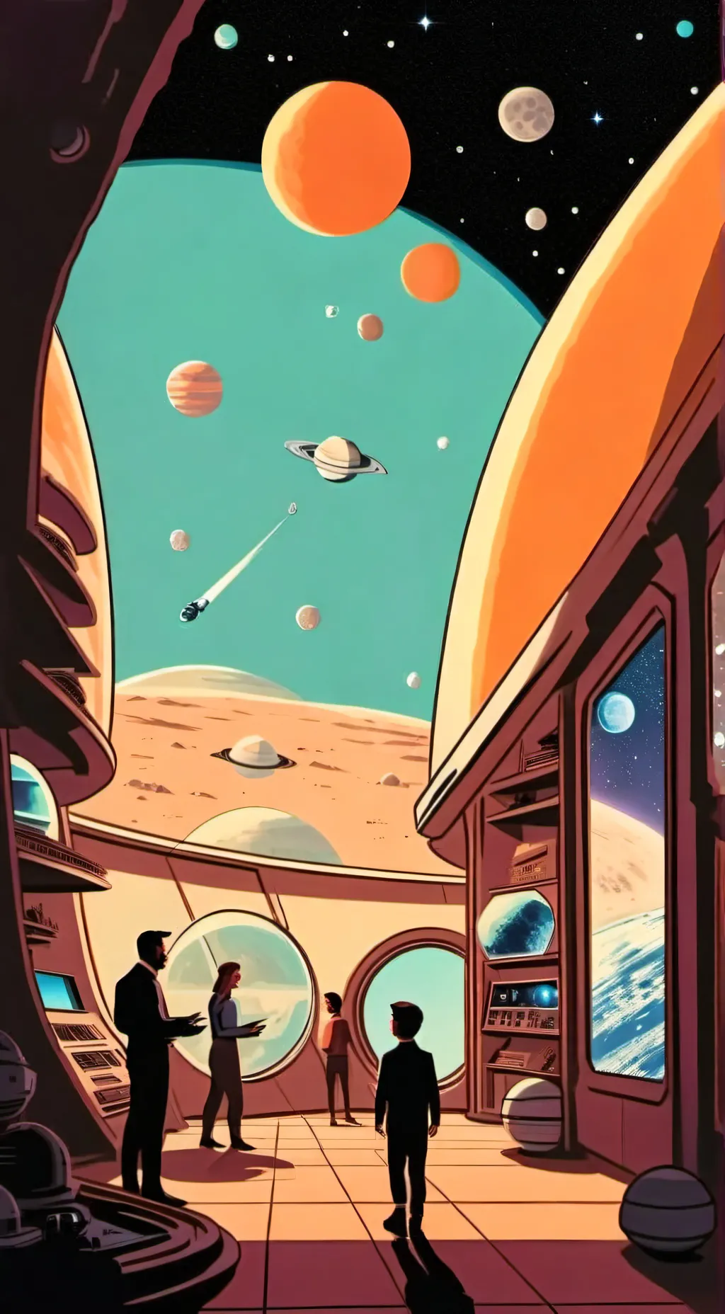 ai character: moonflower... background