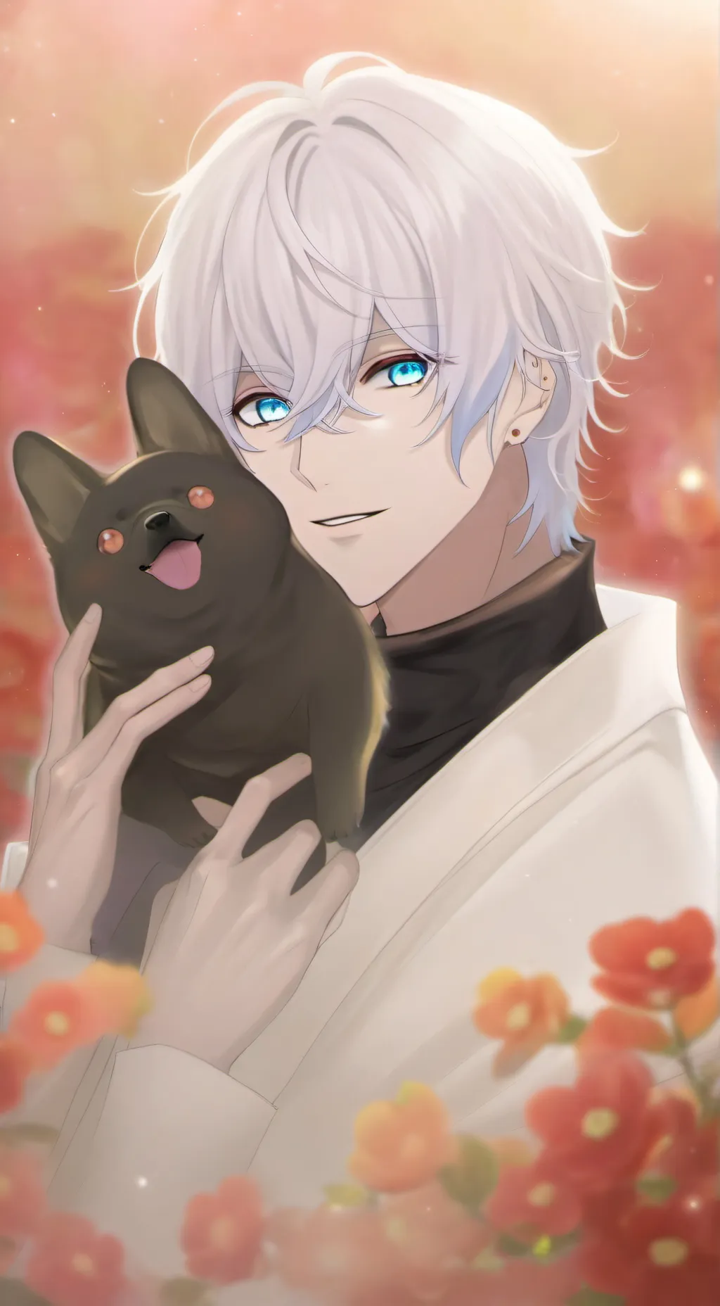 ai character: GOJO! background