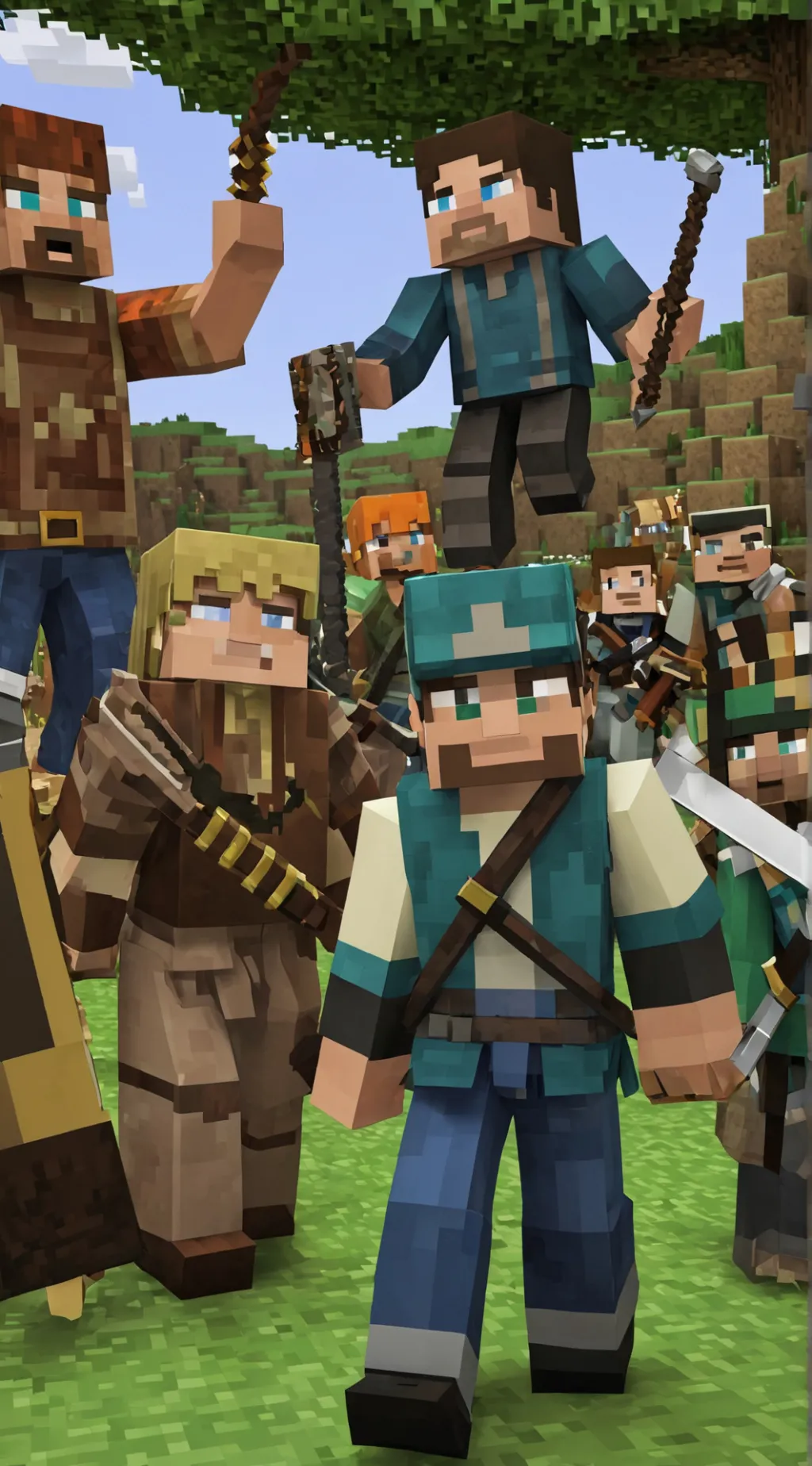 ai character: STEVE background