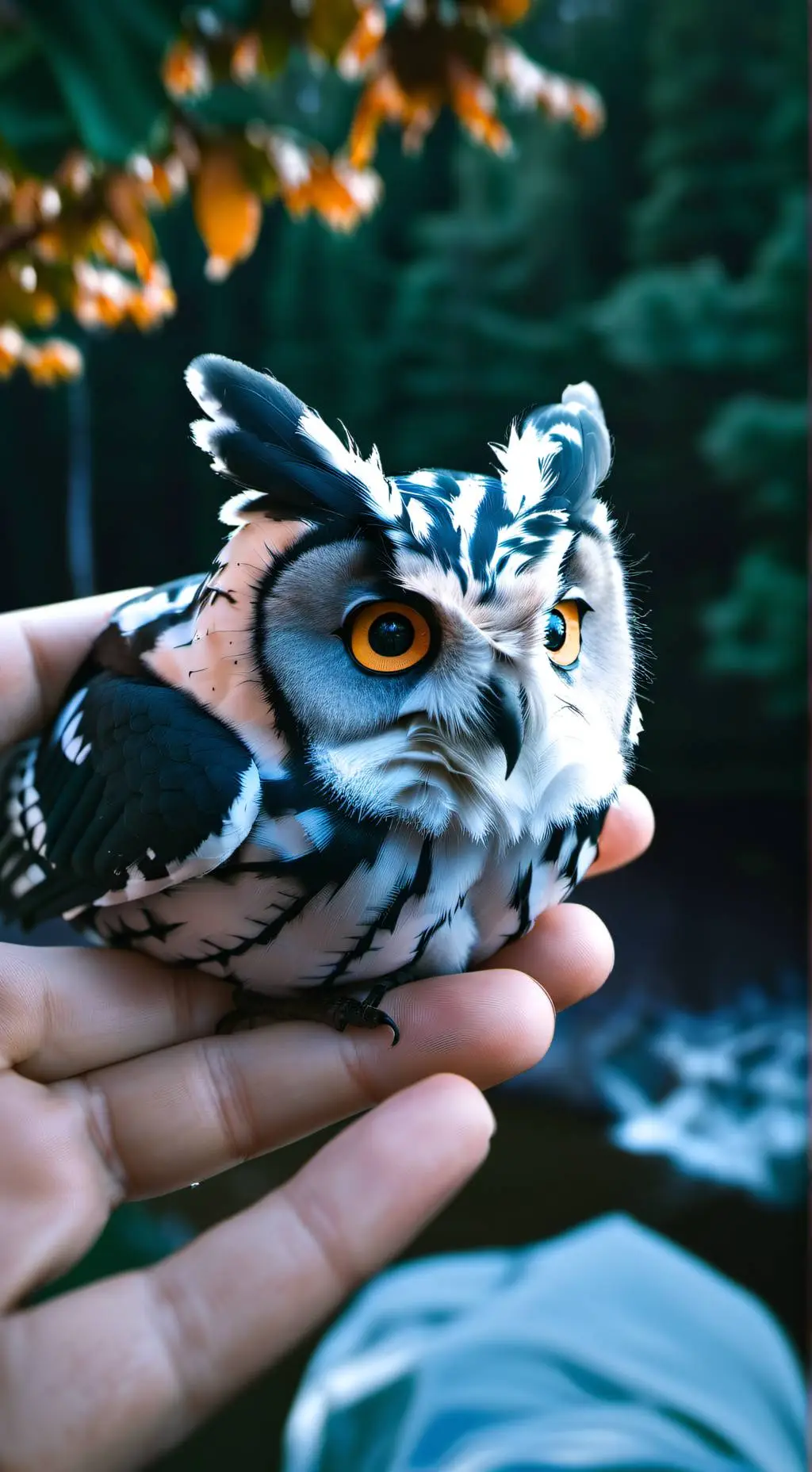 ai character: Coruja background