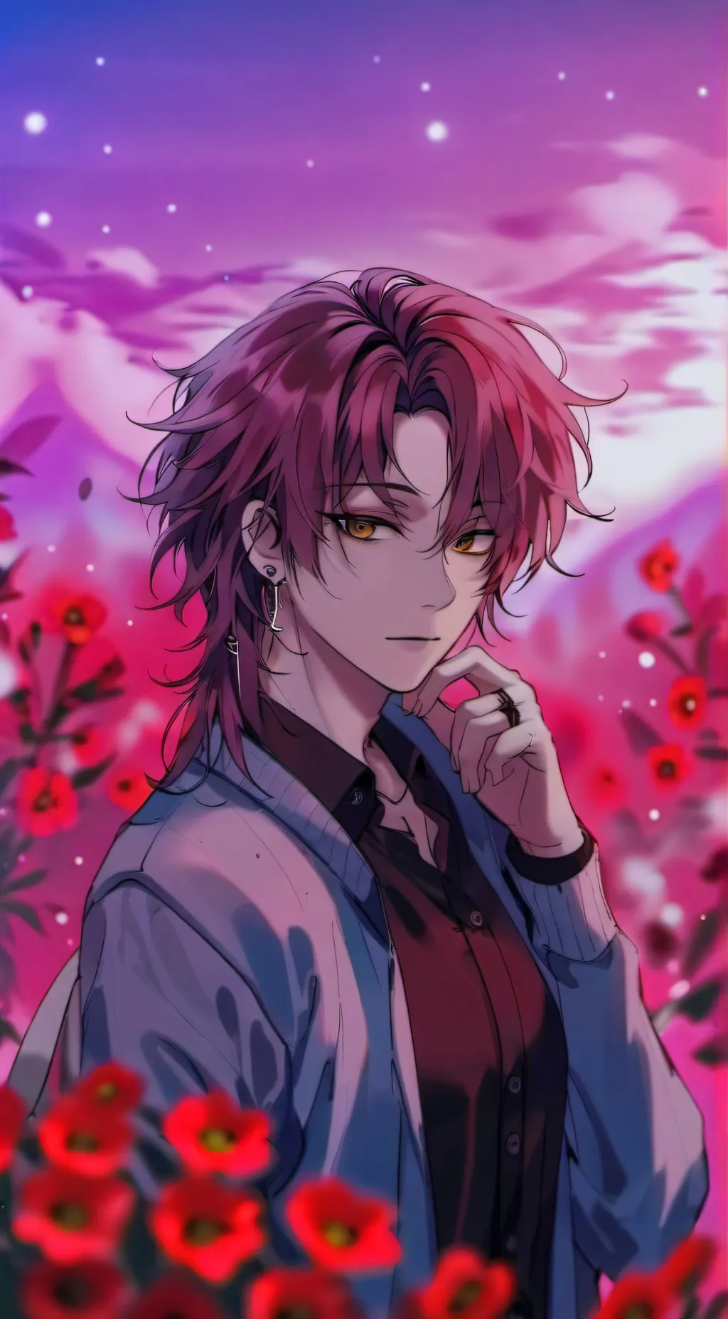 ai character: ~☆liam☆~ background