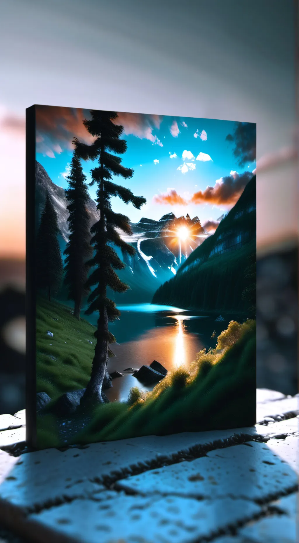 ai character: ~•{anime mix}•~ background