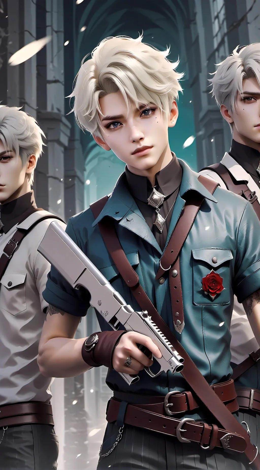 ai character: ragazzi della gang background