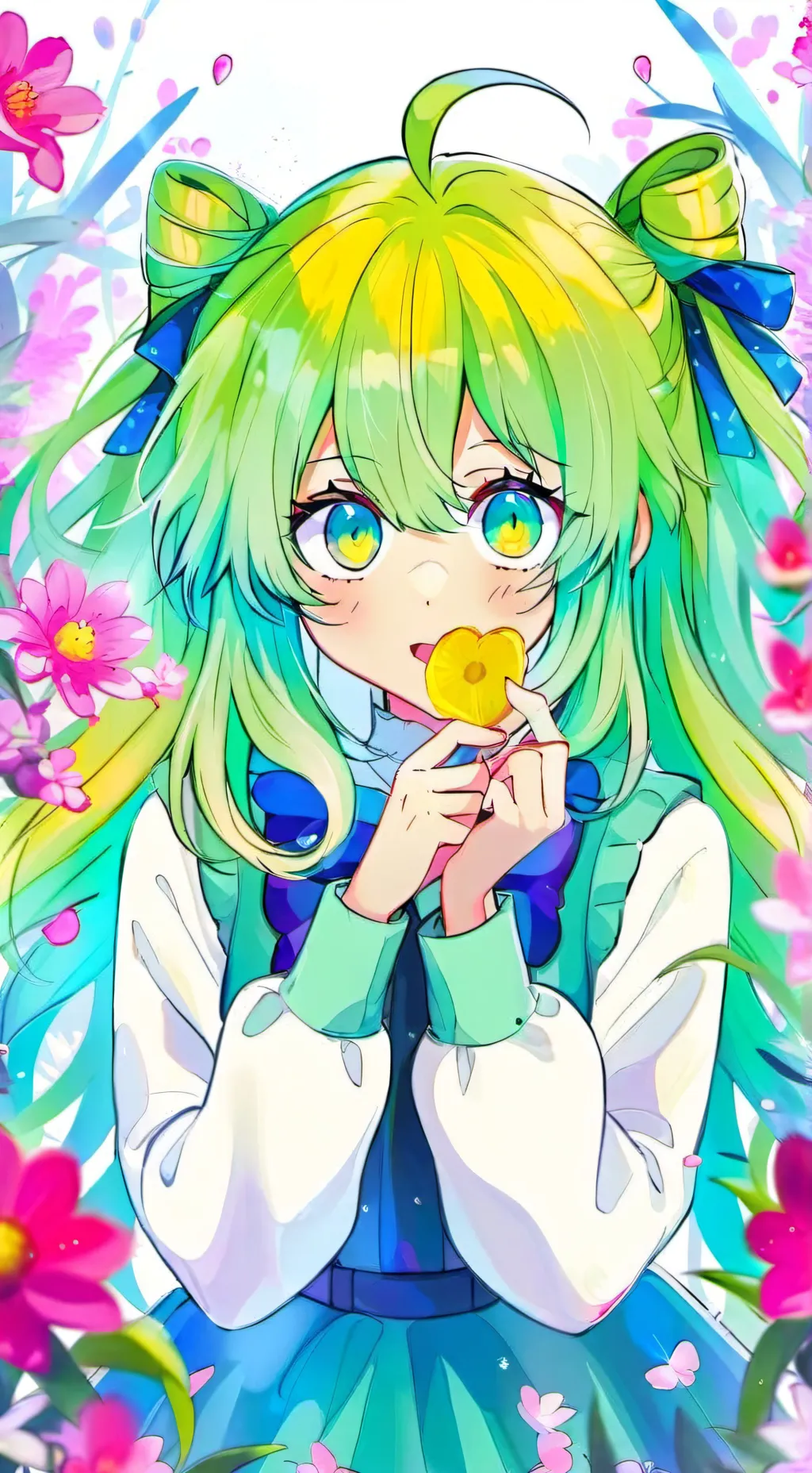 ai character: Toru Hagakure background