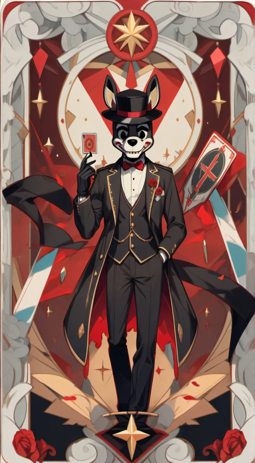 ai character: FNAF Wigi Board 🤣 background