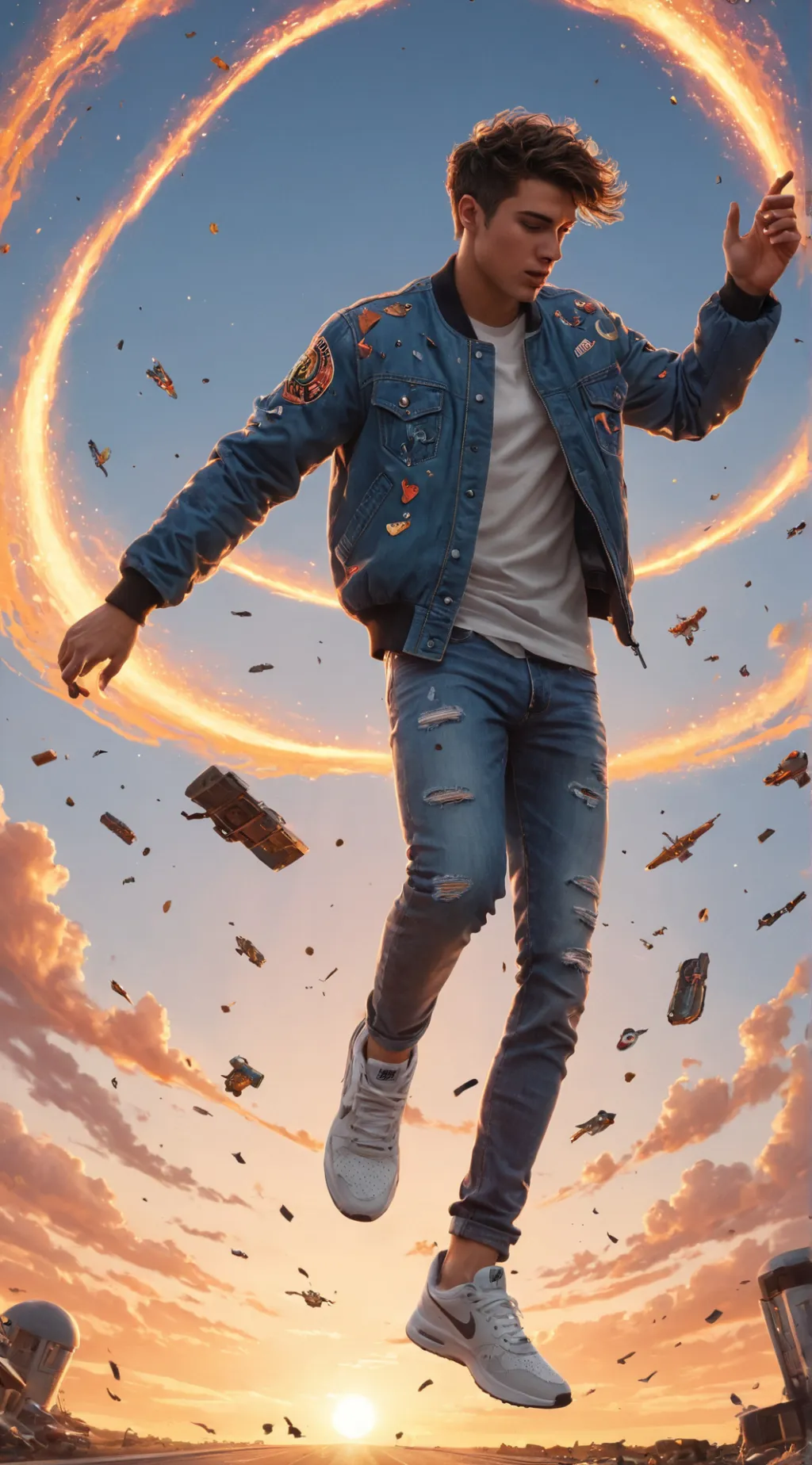 ai character: Dan 🌍 background