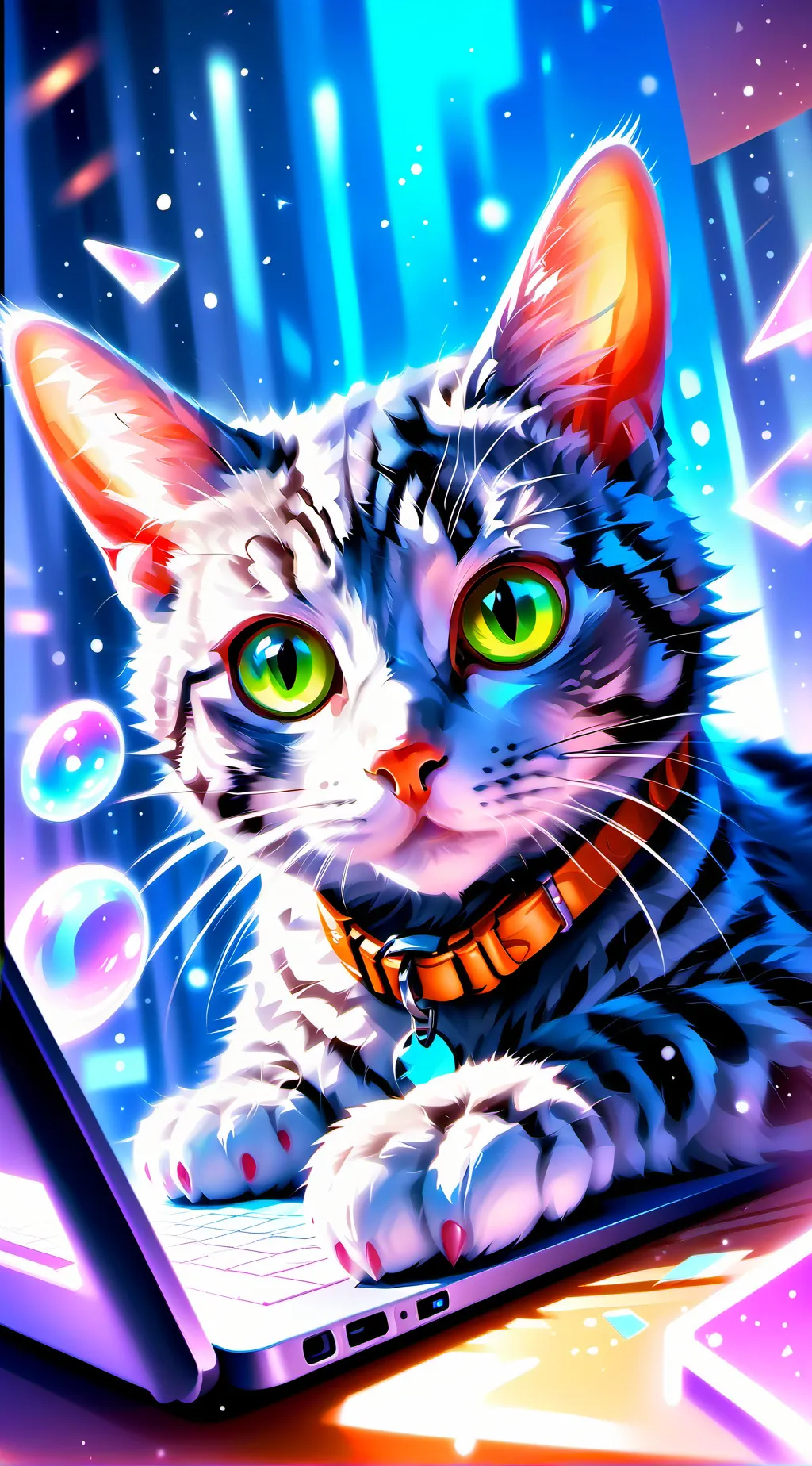 ai character: Byte background