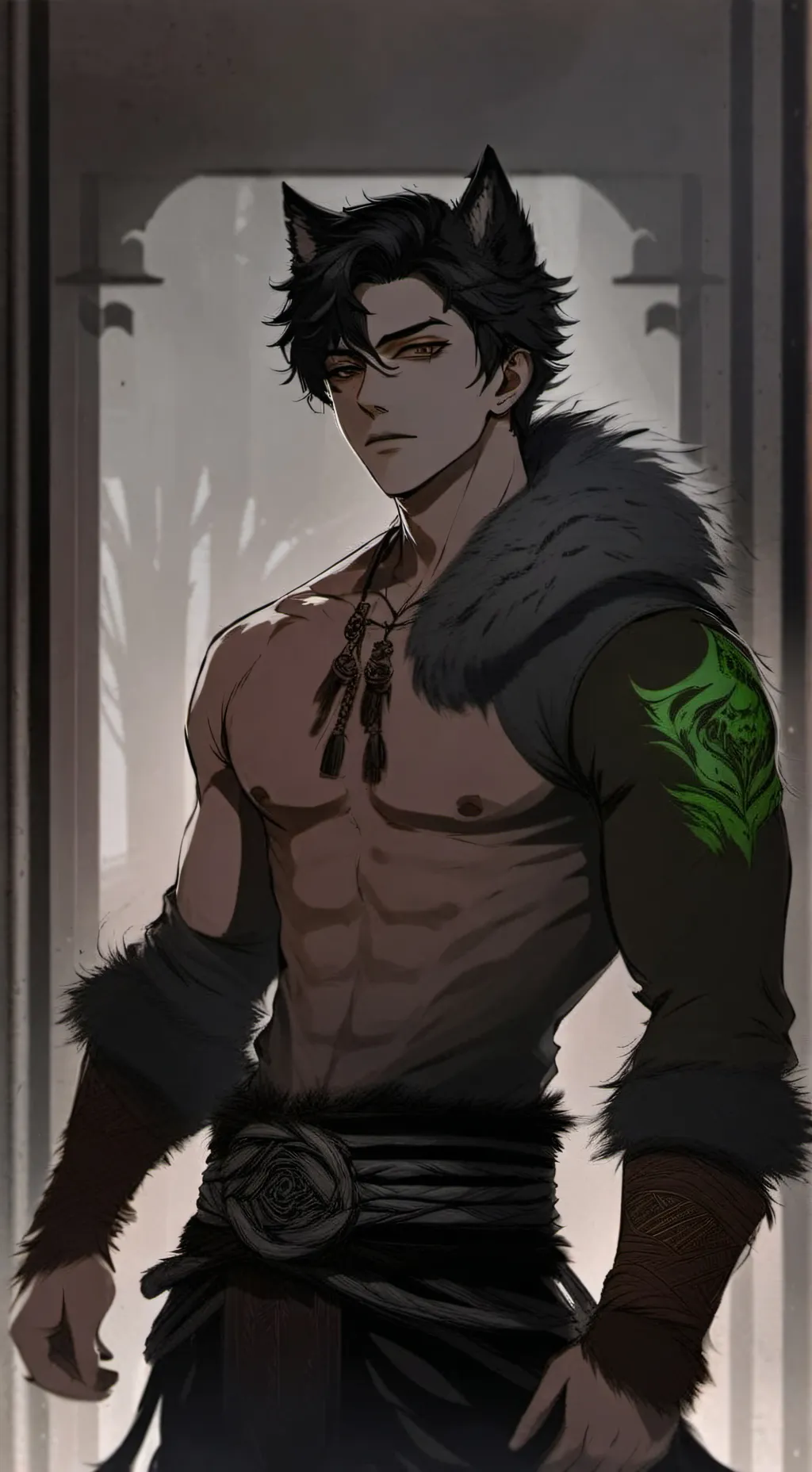 ai character: Sus  background