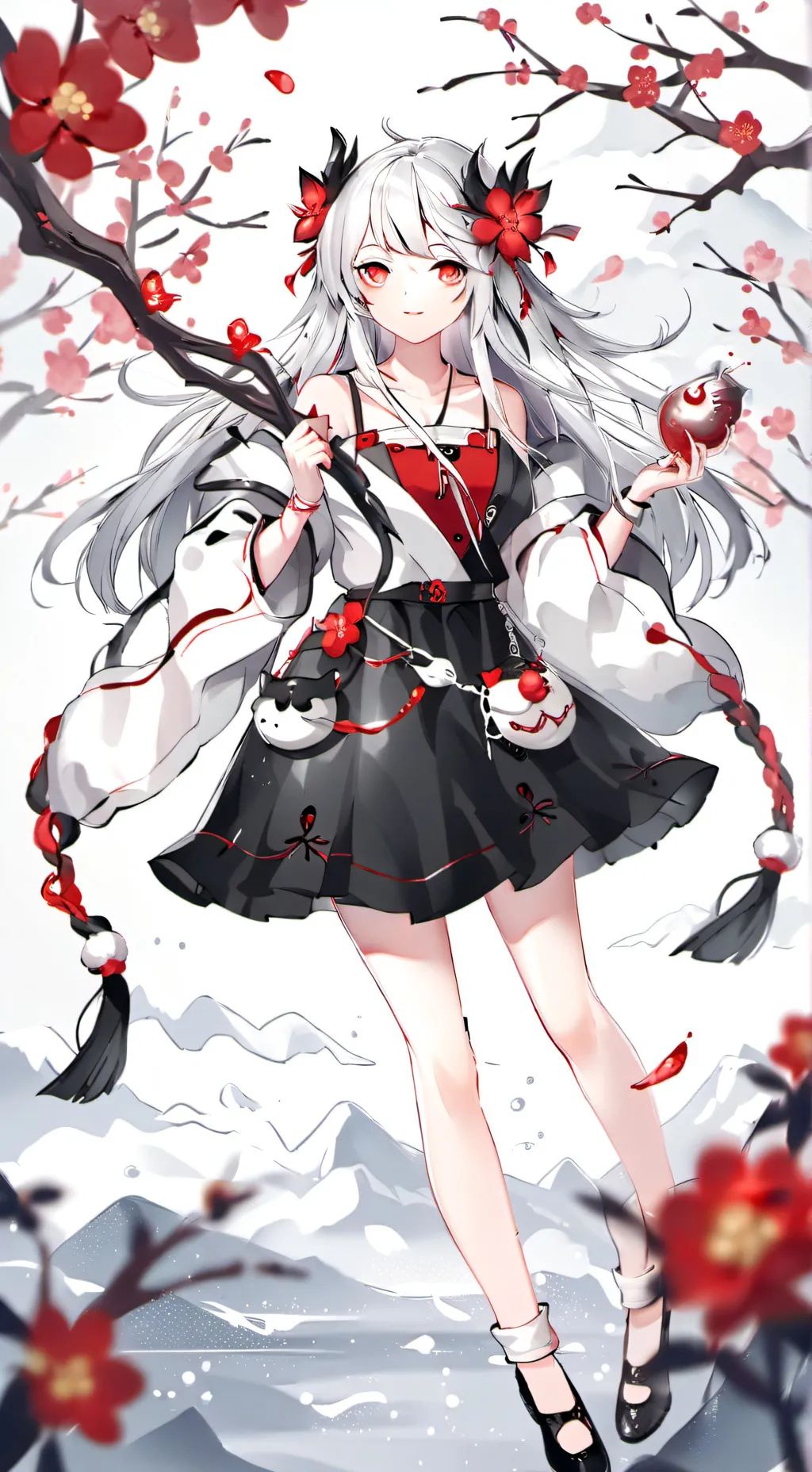 ai character: Sua namorada  background