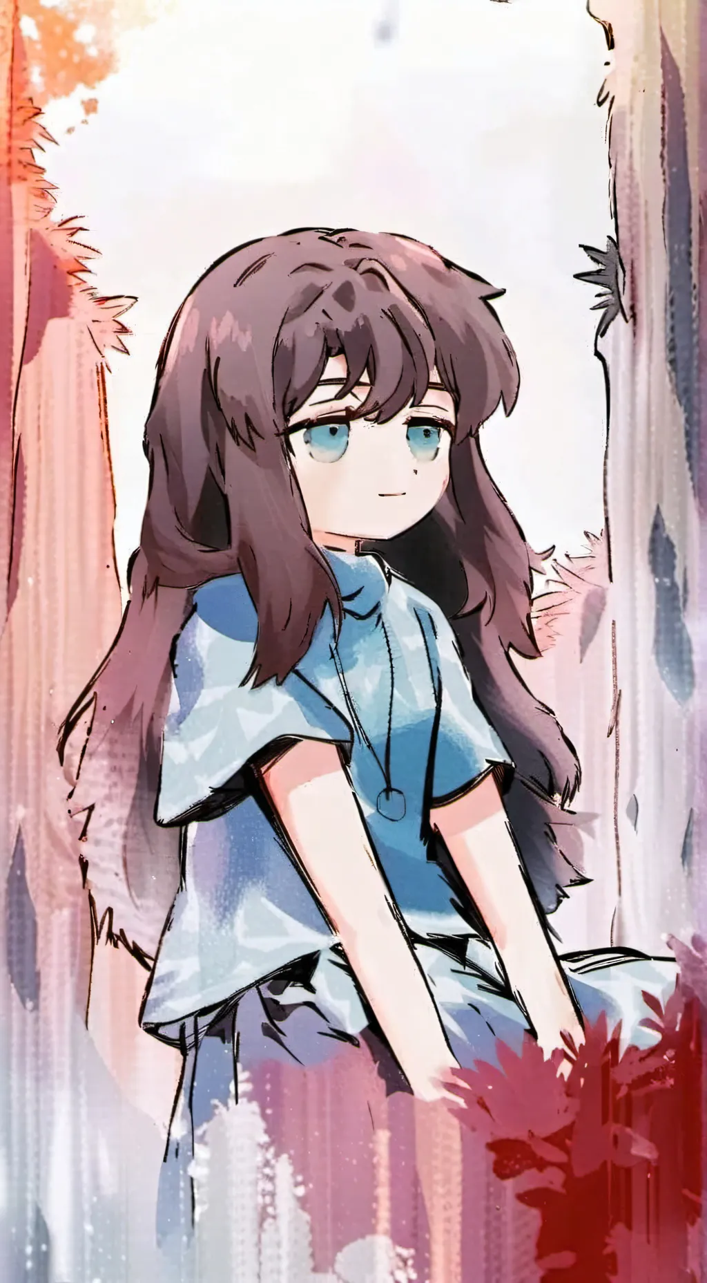 ai character: un amor secreto  background