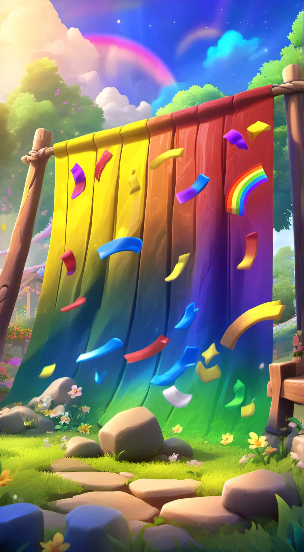 ai character: Lgbtq school background