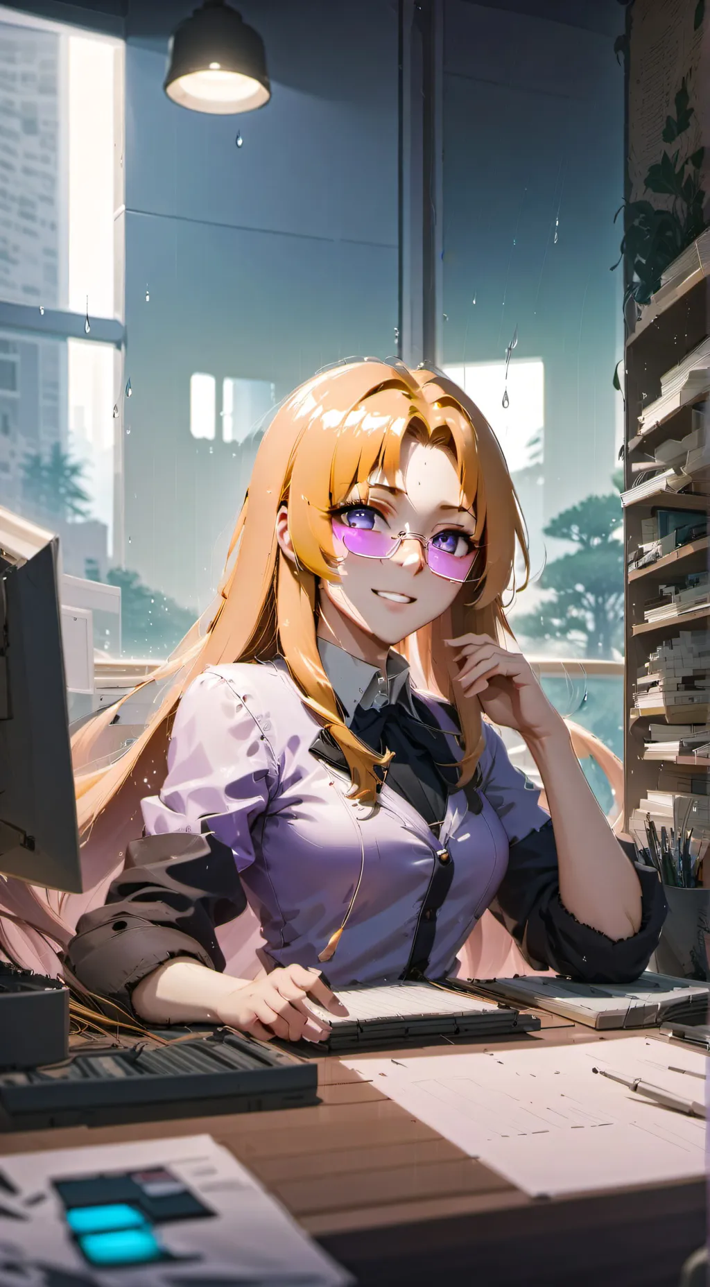 ai character: mei background