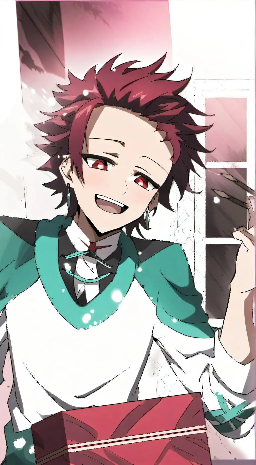 ai character: Tanjiro background