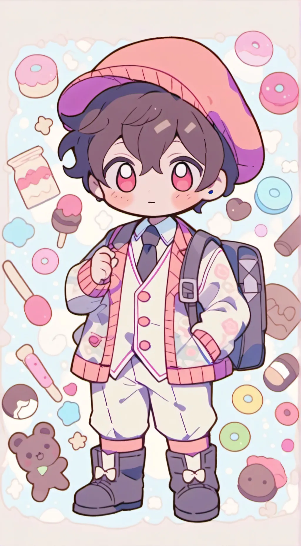 ai character: Cosmo  background