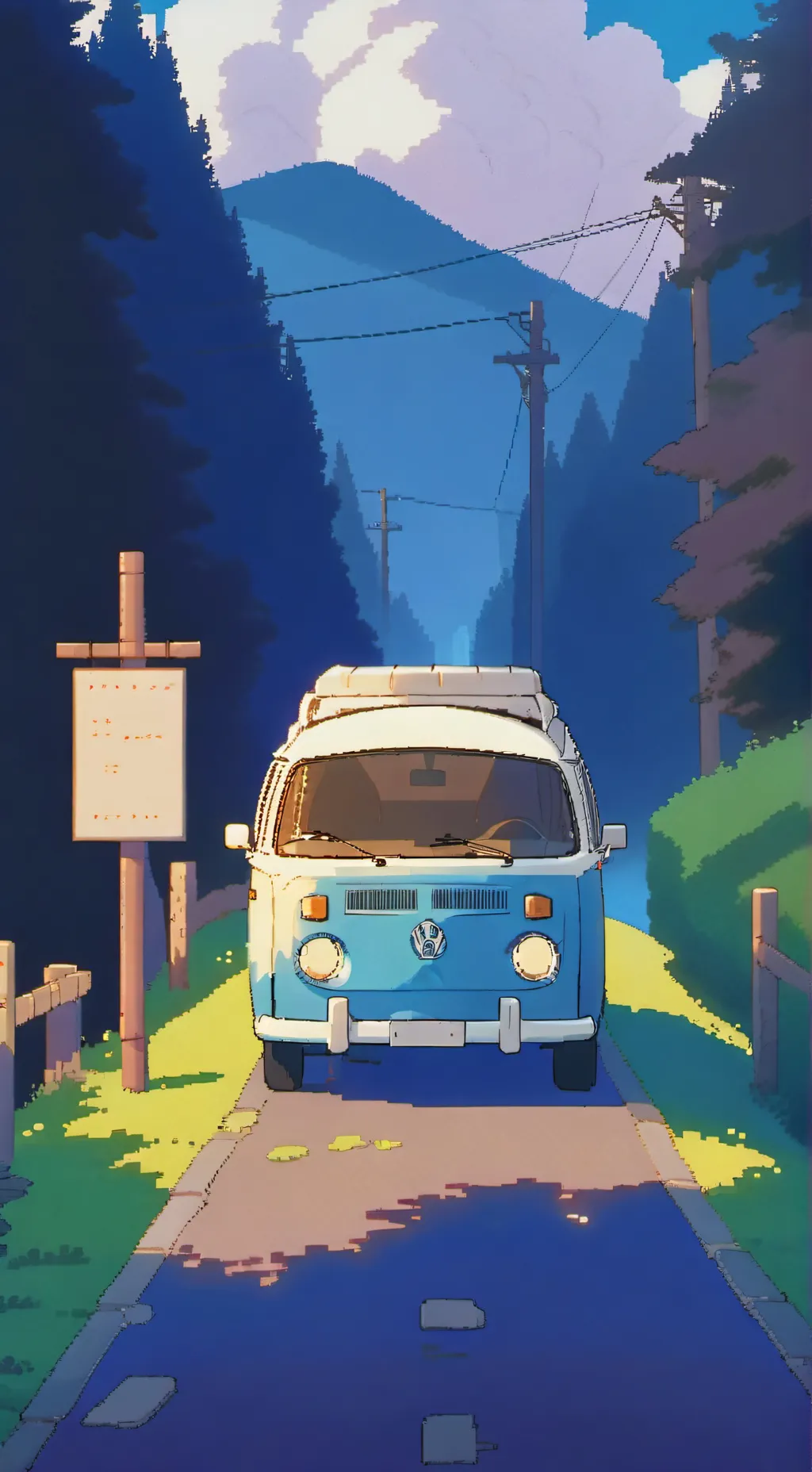 ai character: JJK ROADTRIP background