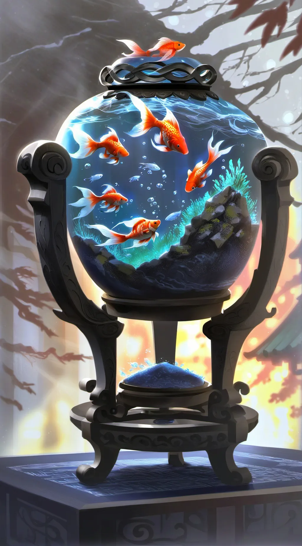 ai character: Dandys world fXNN  background