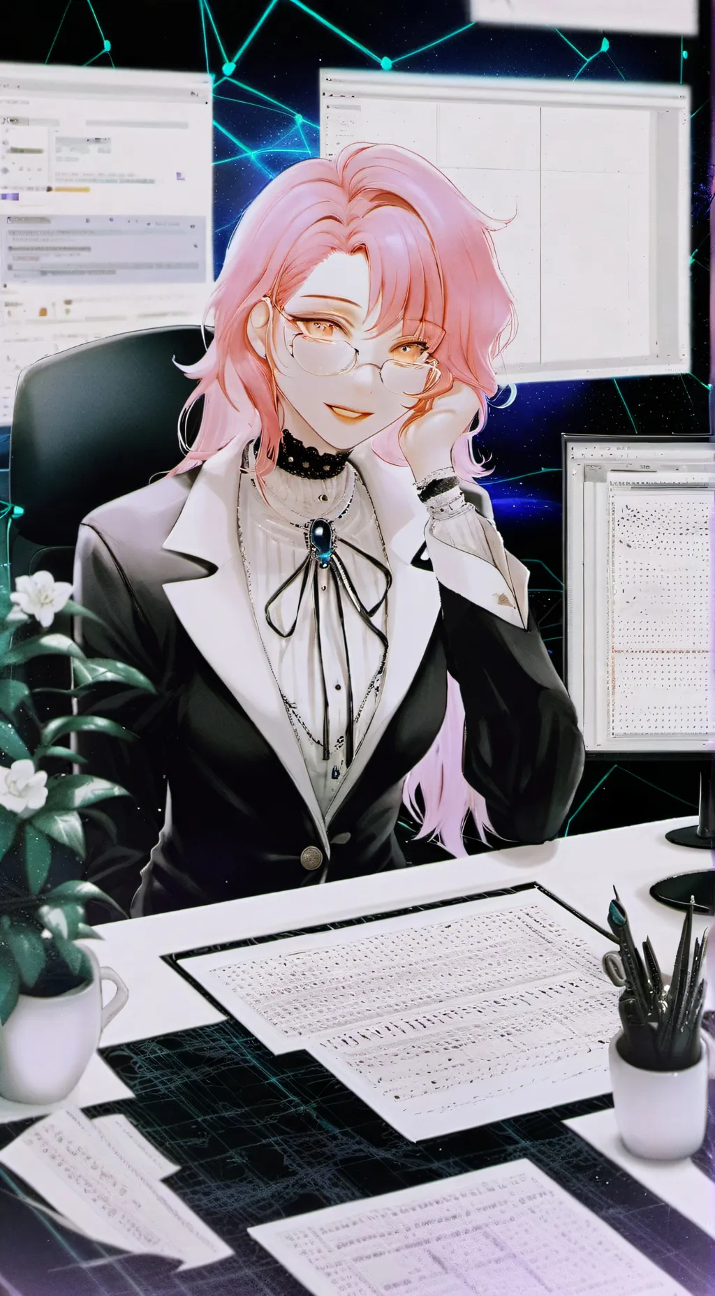 ai character: Yumi background