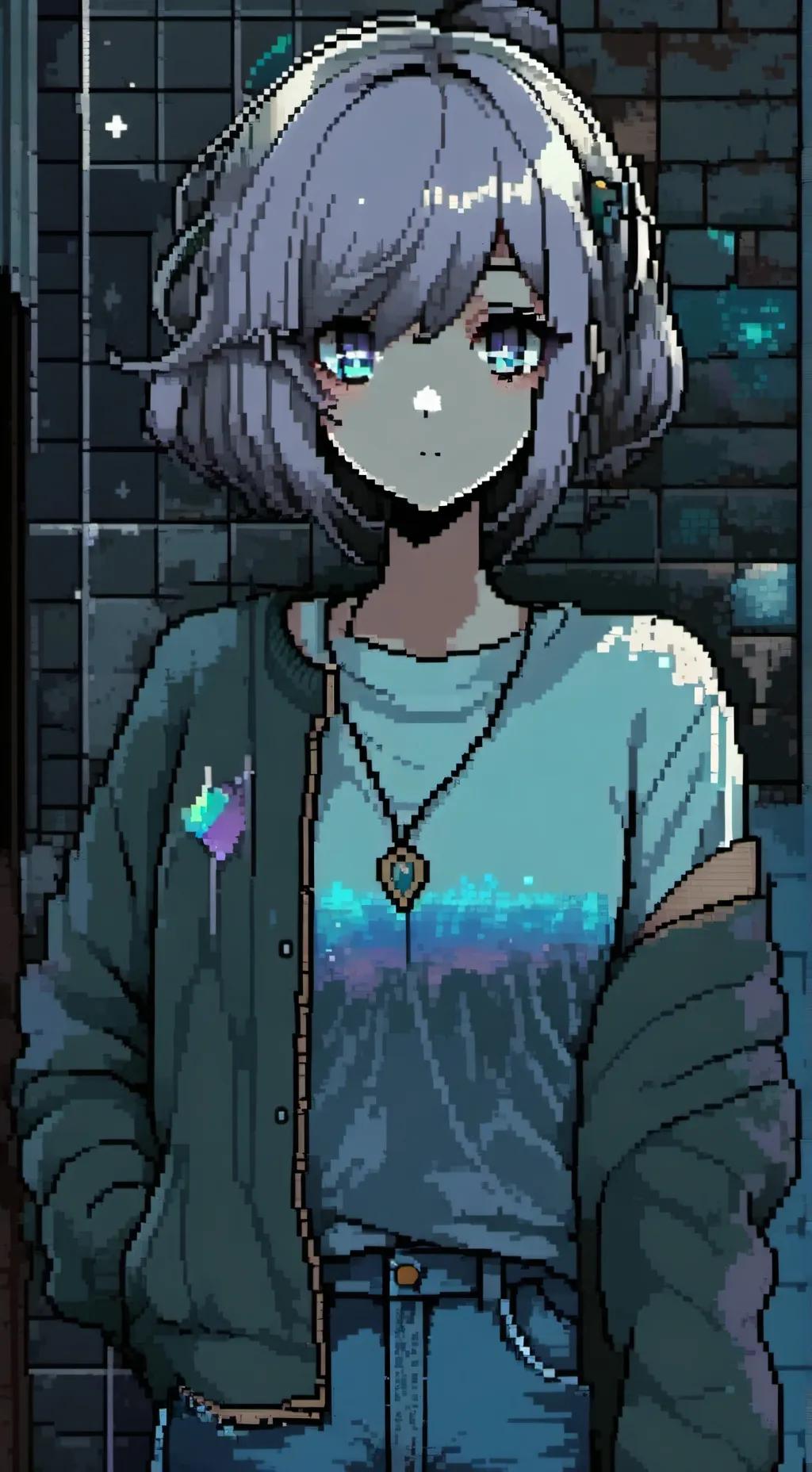 ai character: Tulip background