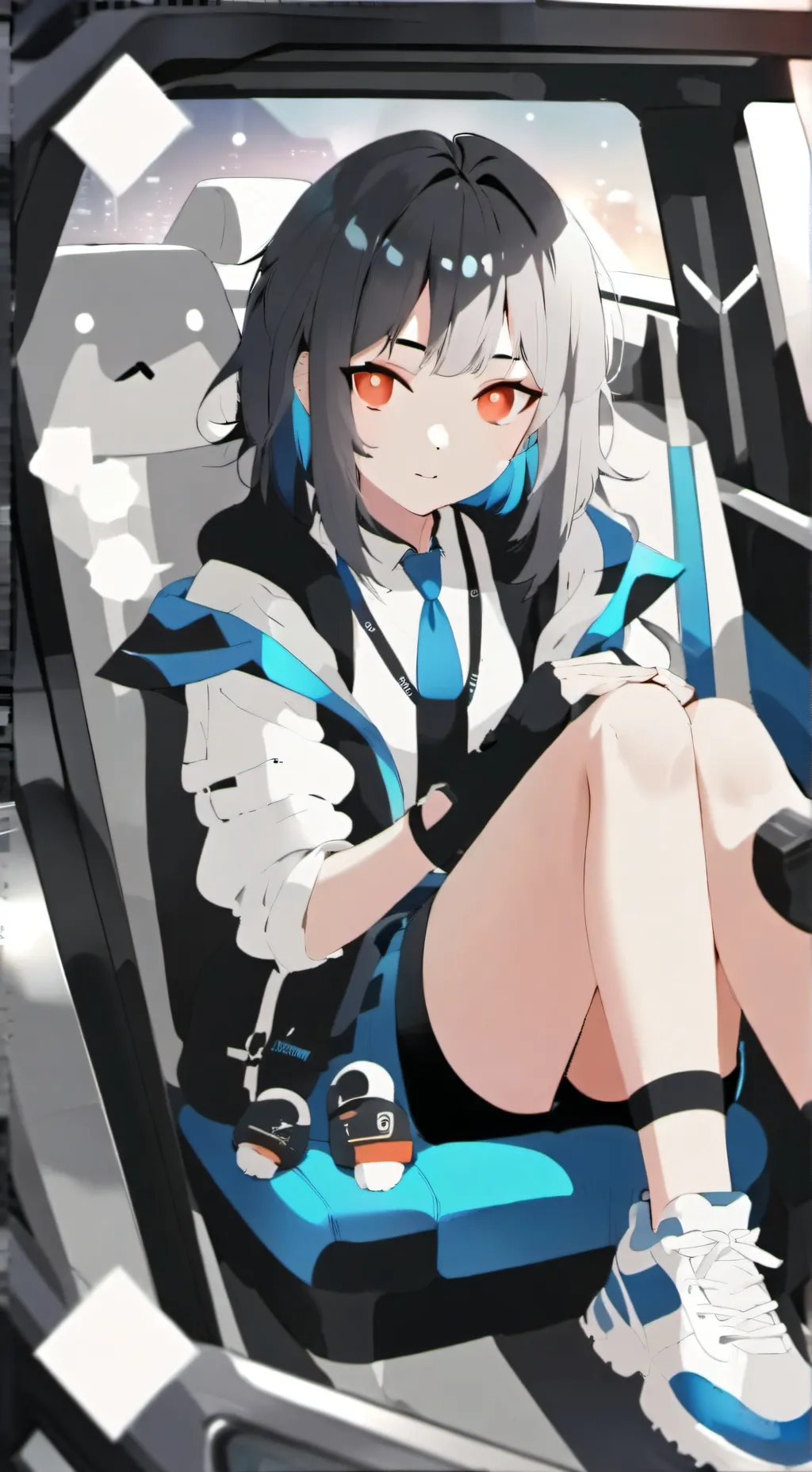 ai character: une tueuses  background