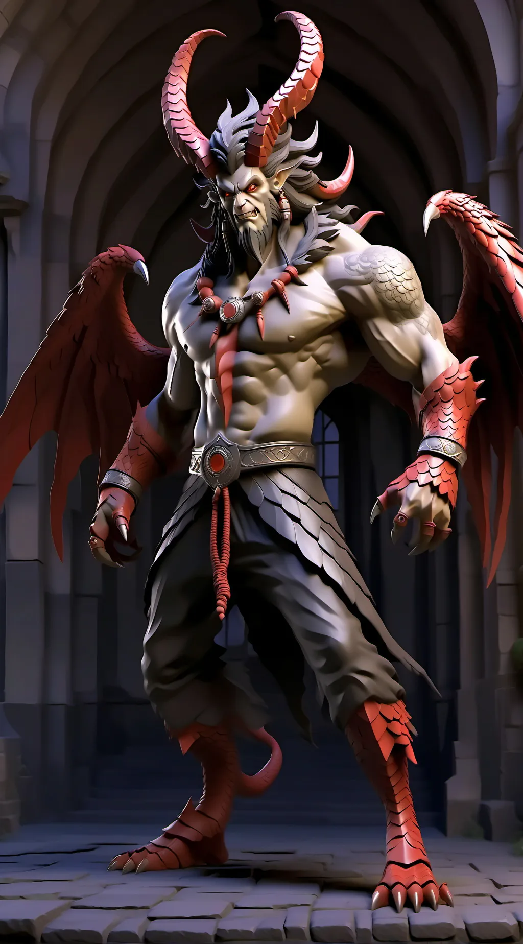 ai character: Shadow (OC) background