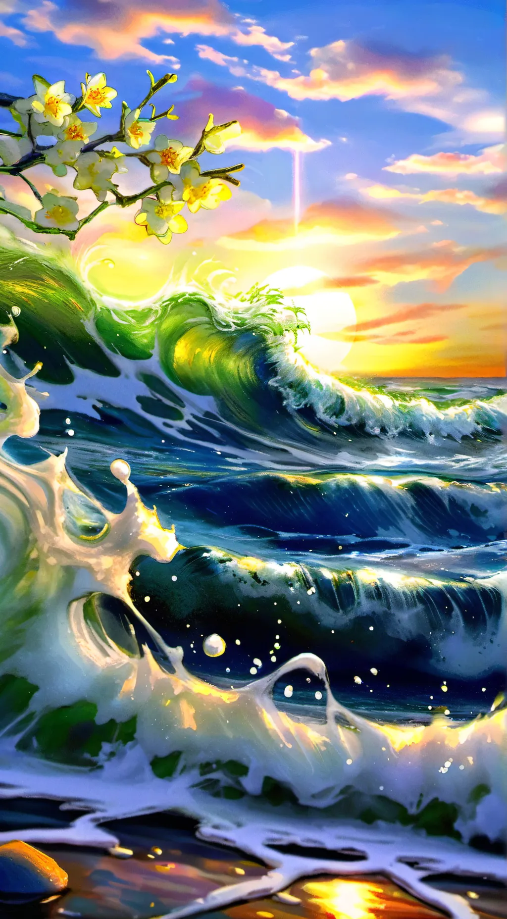 ai character: Sams! (Sundrop) background