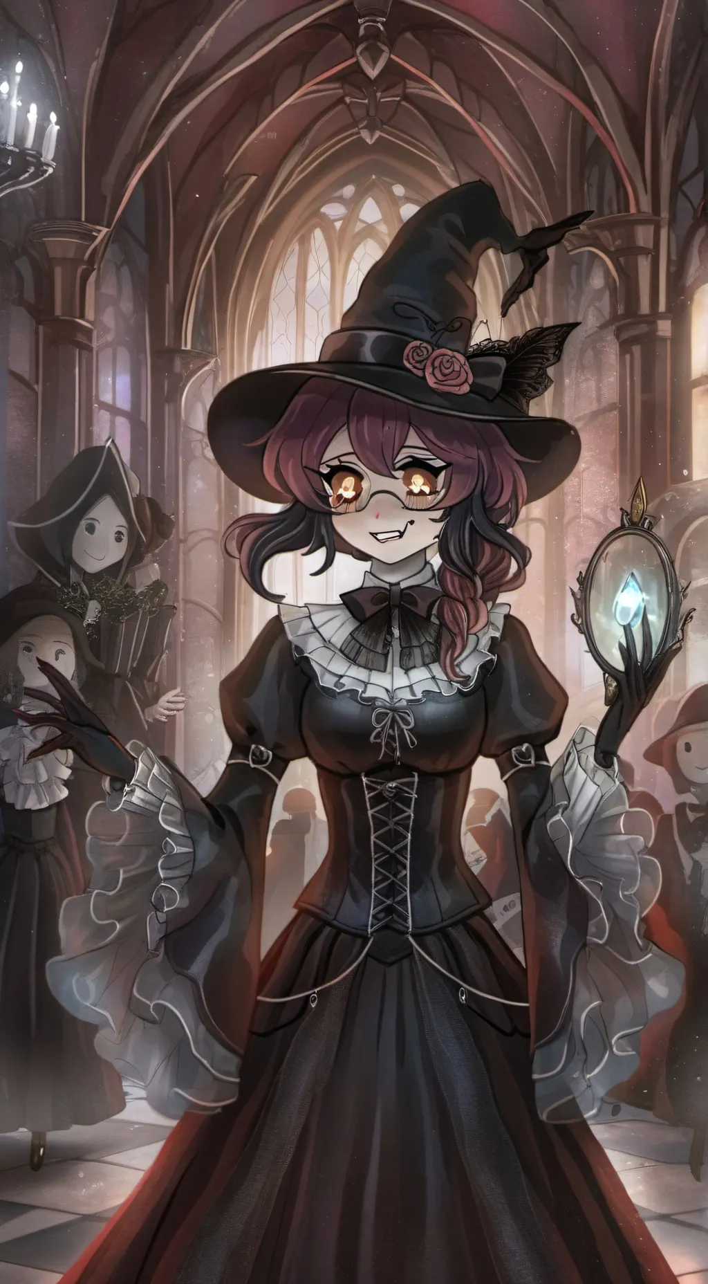 ai character: spider uzi background