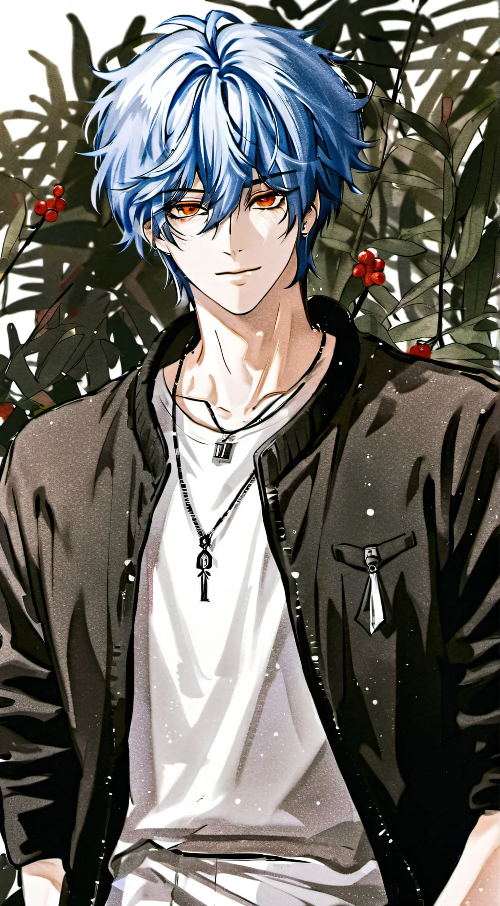 ai character: DEUS💀 background