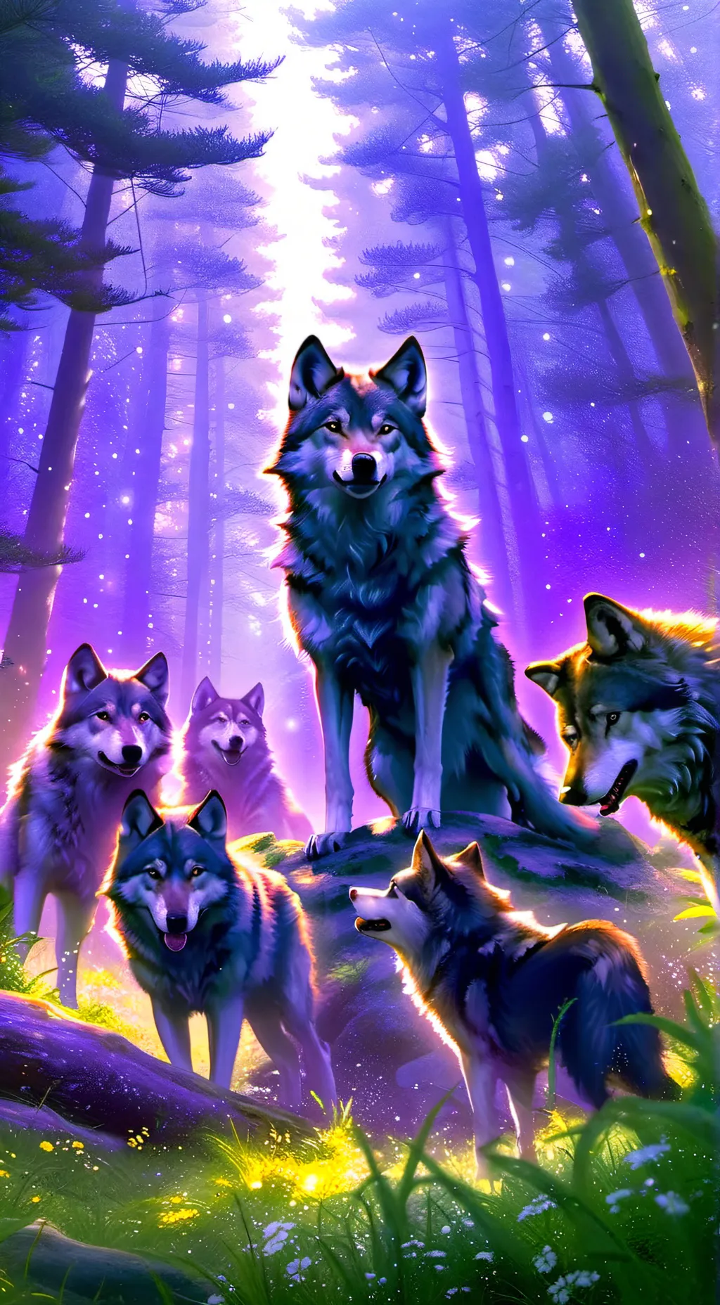 ai character: a troup background