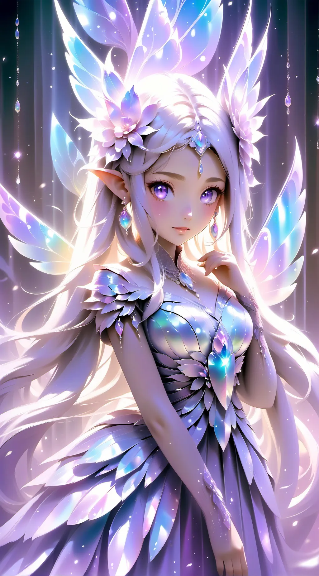 ai character: sé una sirena vv  background