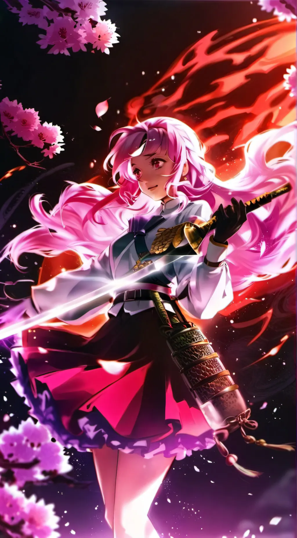 ai character: démon Slayer  background