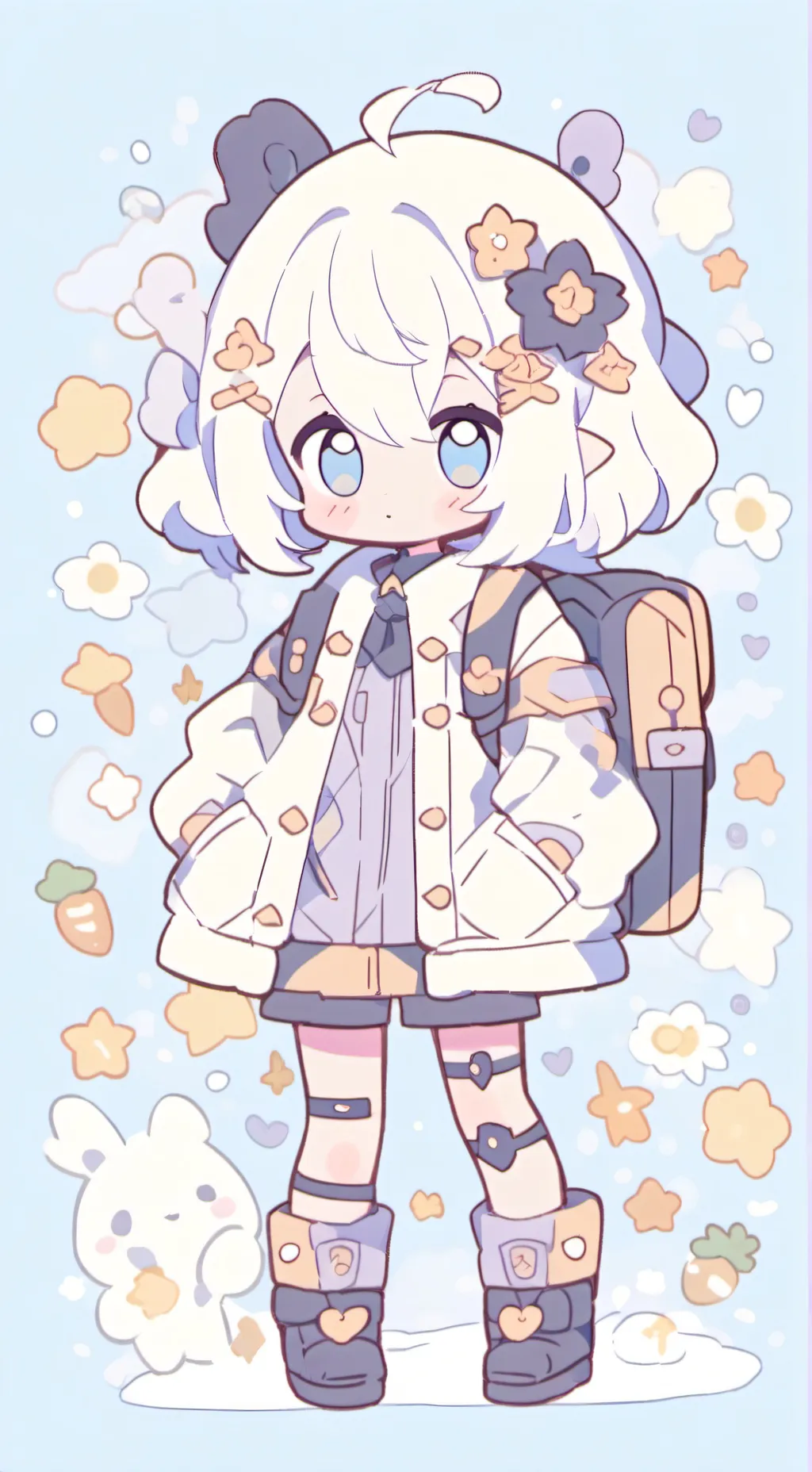 ai character: Dandys World. background