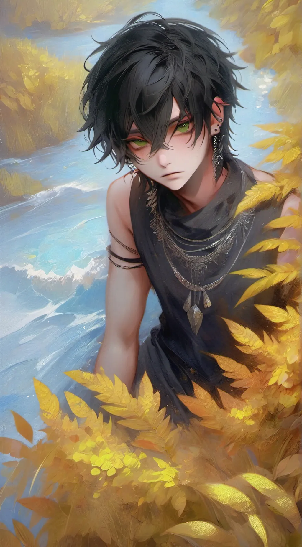 ai character: Richard  background