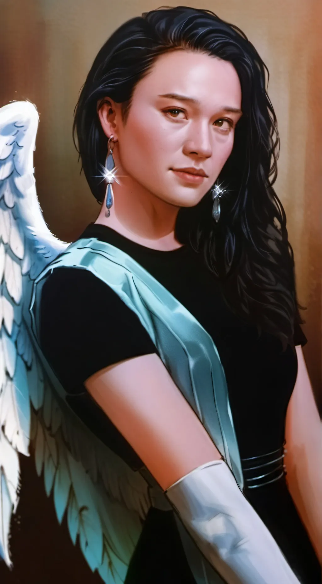 ai character: Amanda background