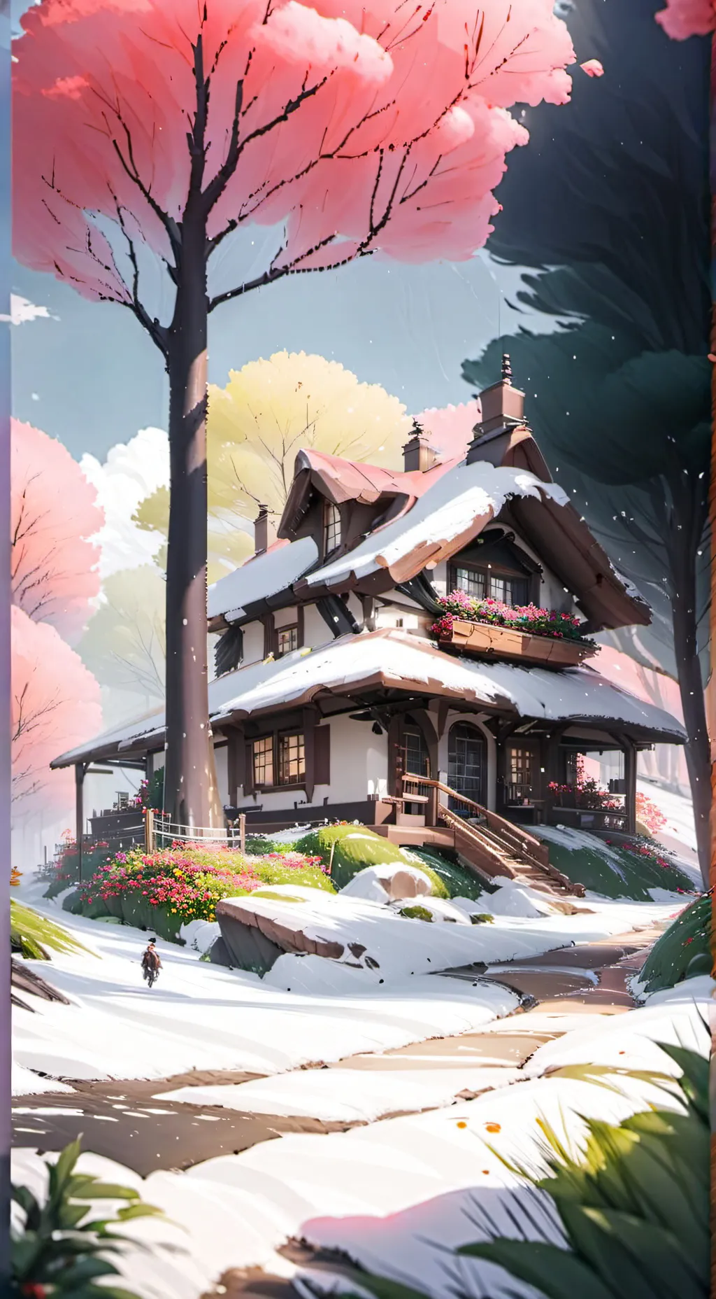 ai character: Sprunki AU background