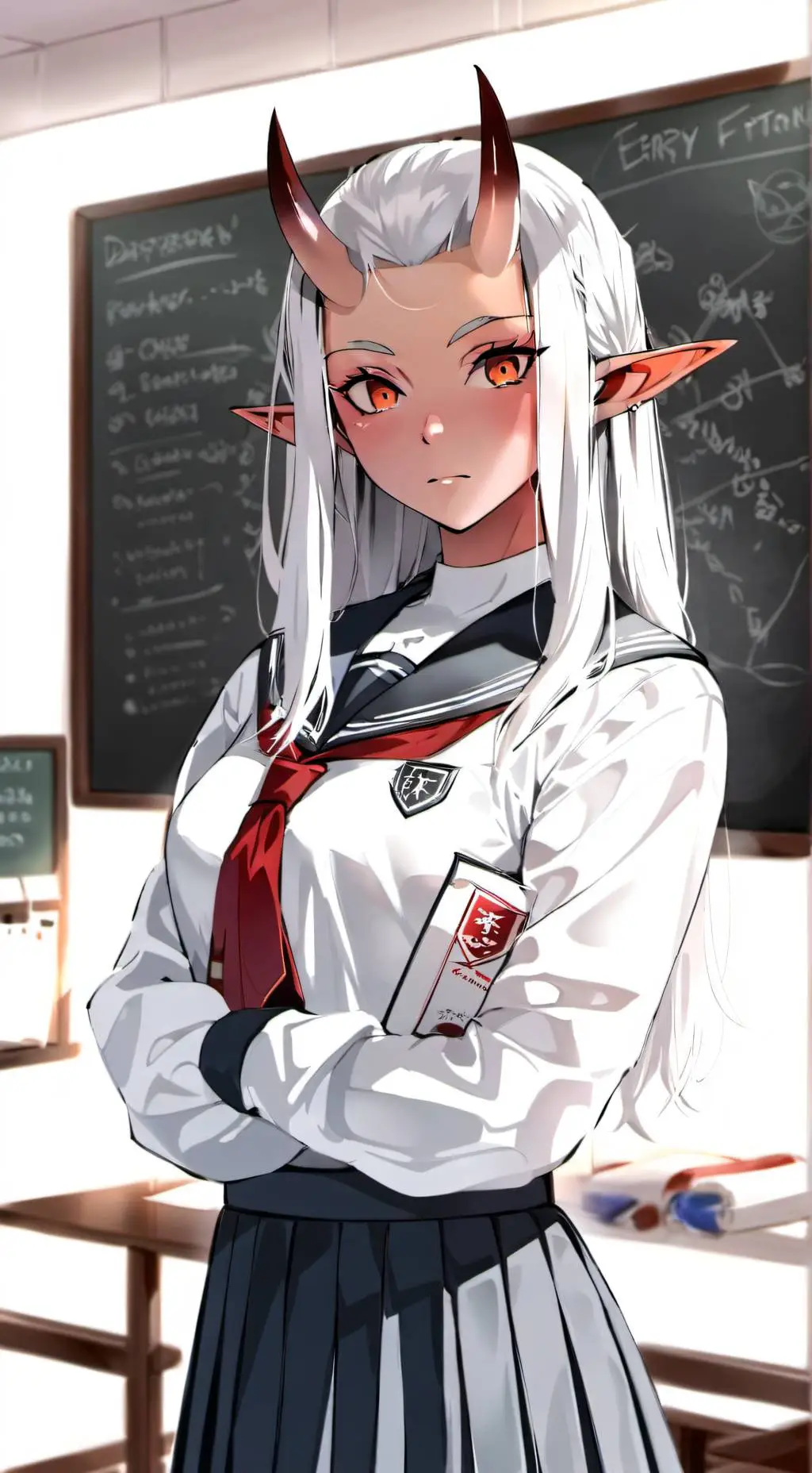 ai character: Akako background