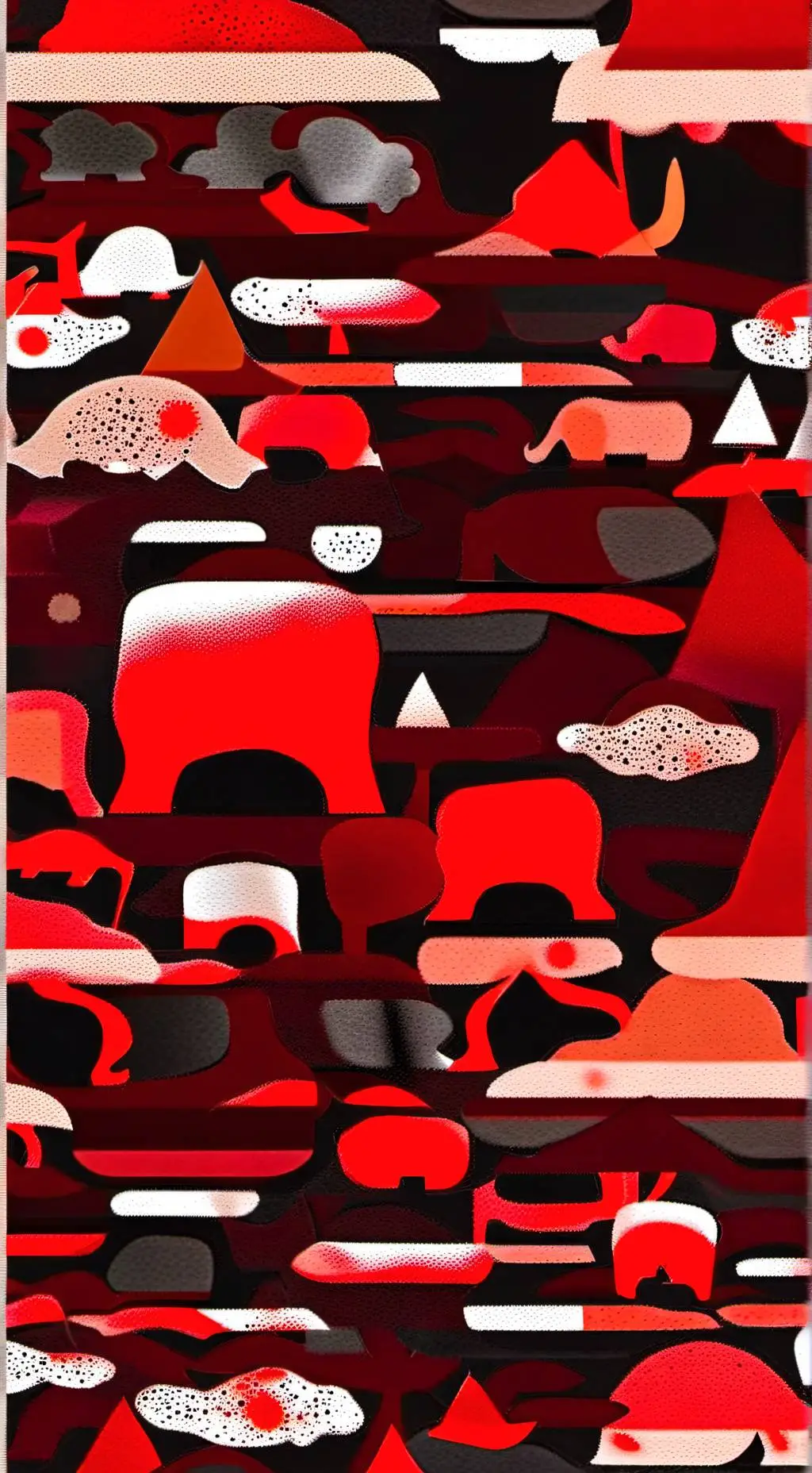 ai character: sprunki  town  background