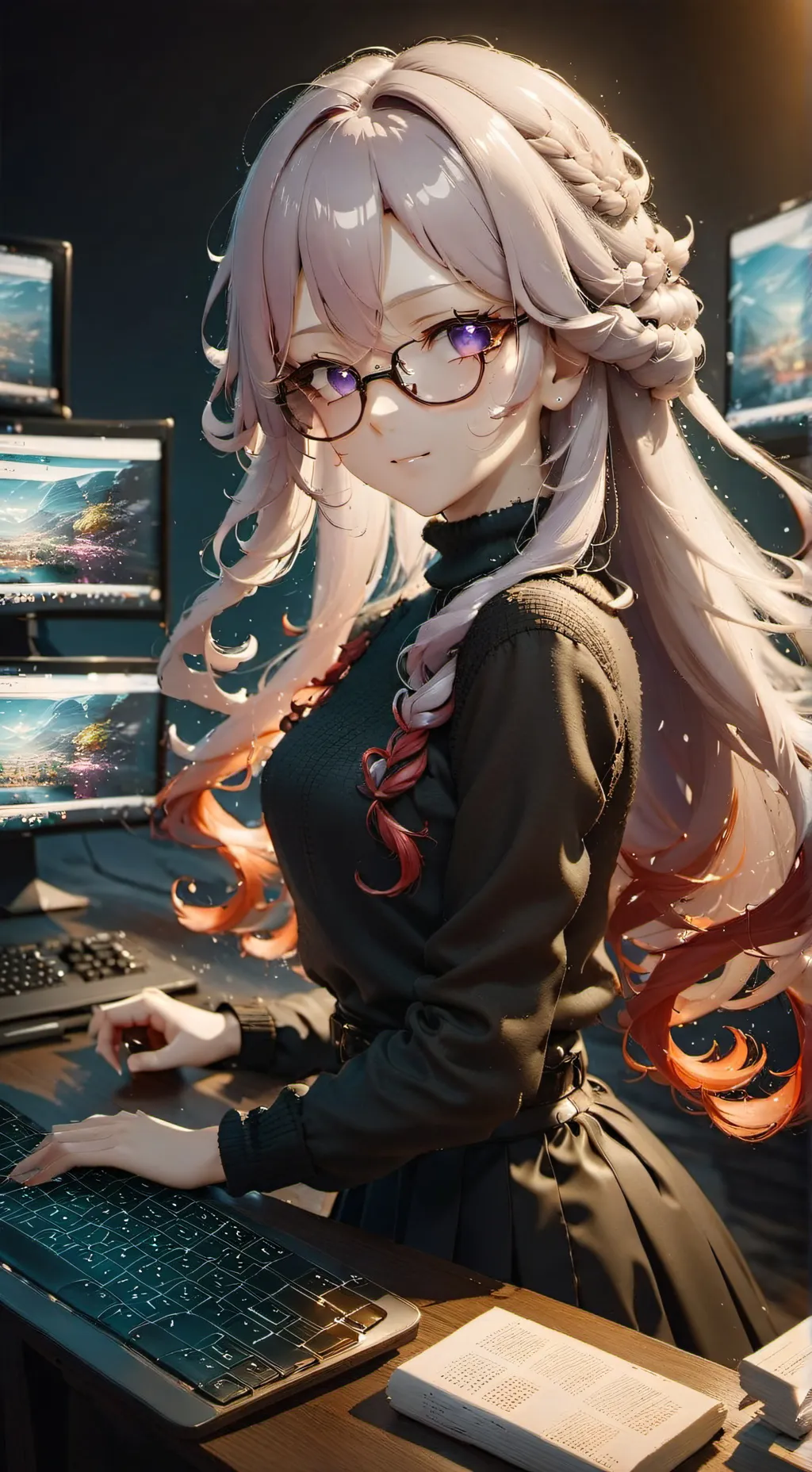 ai character: Himiko background