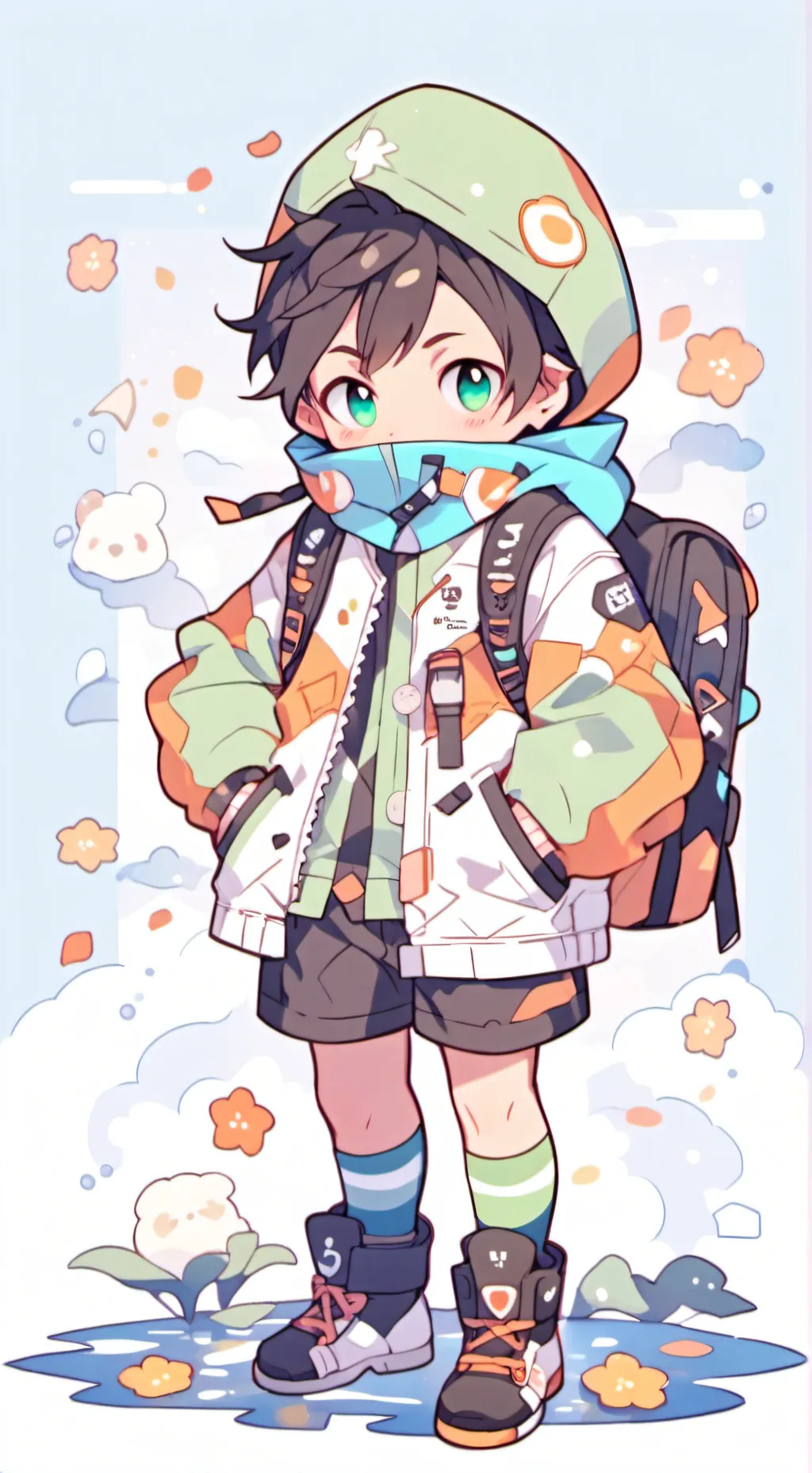 ai character: fpe squid game background