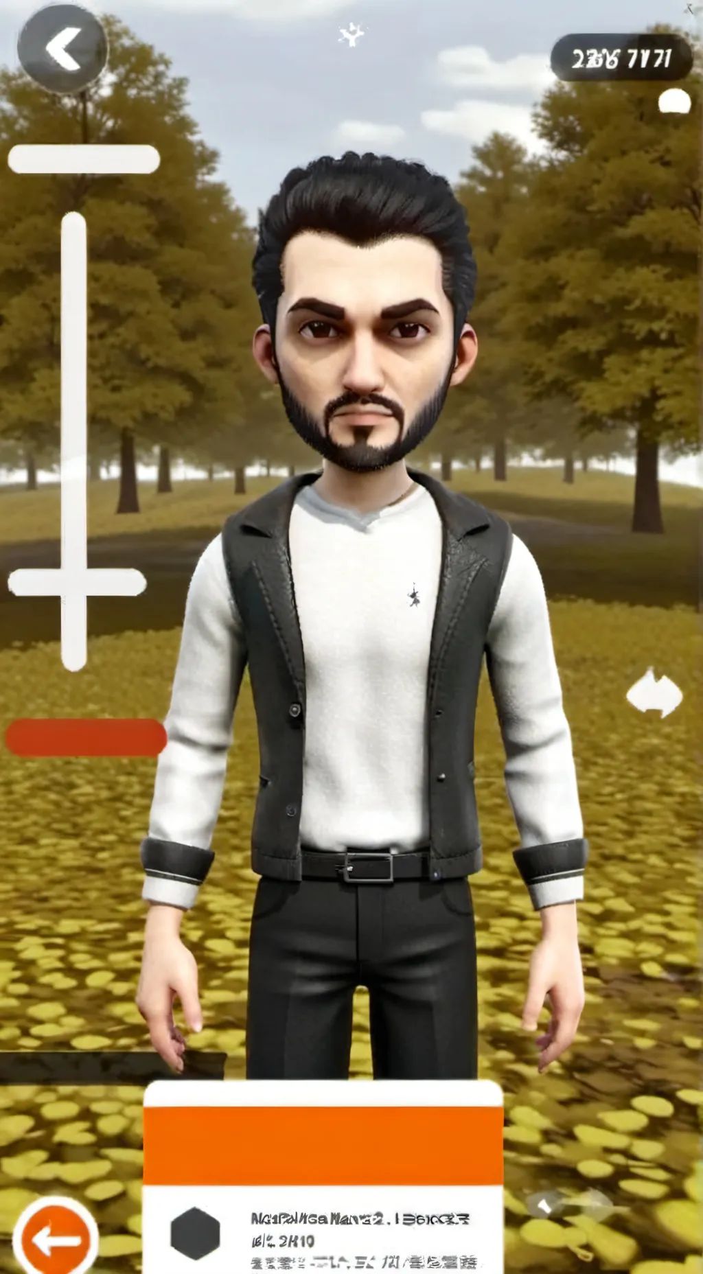 ai character: Мишка 🗿 background