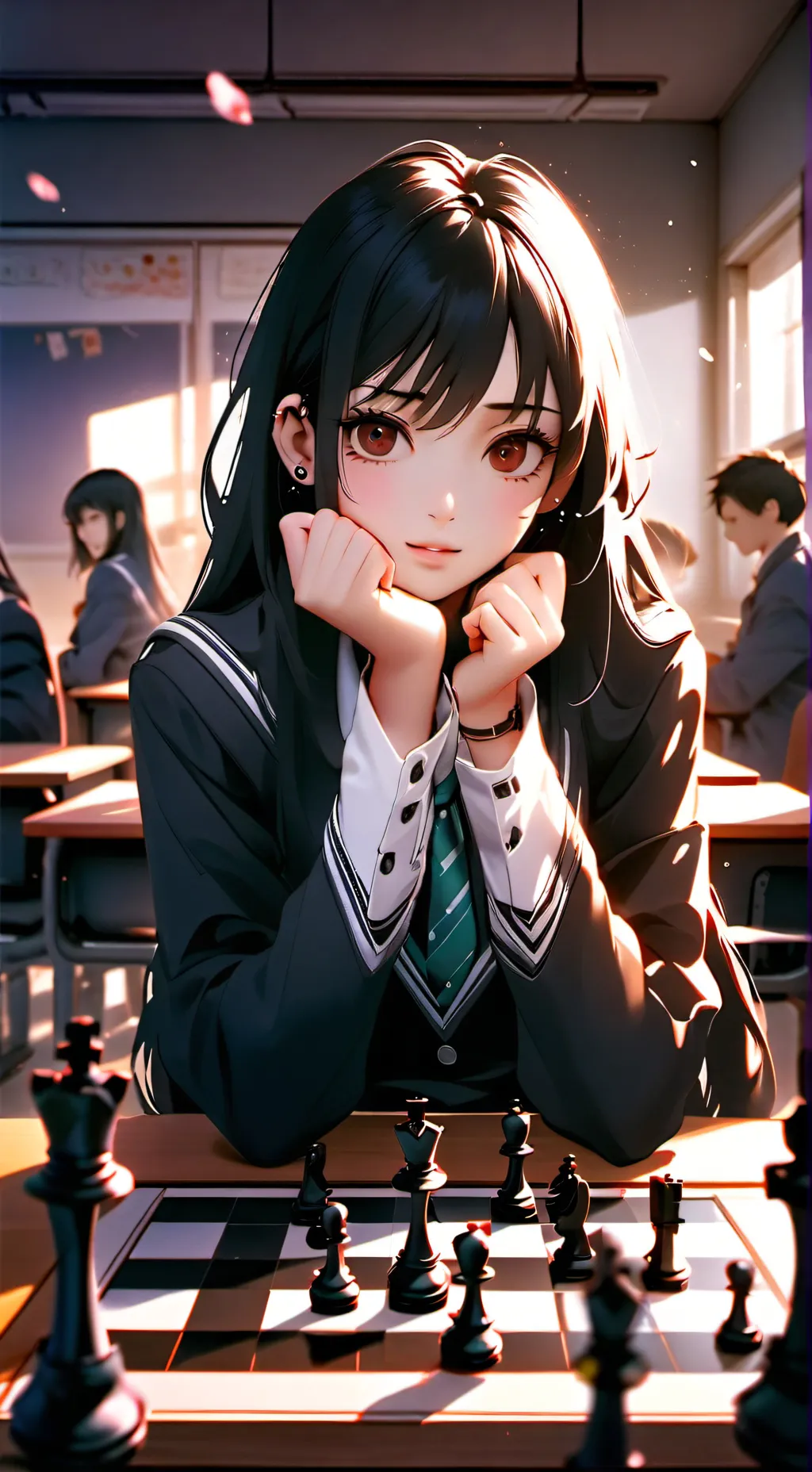 ai character: Akiko background