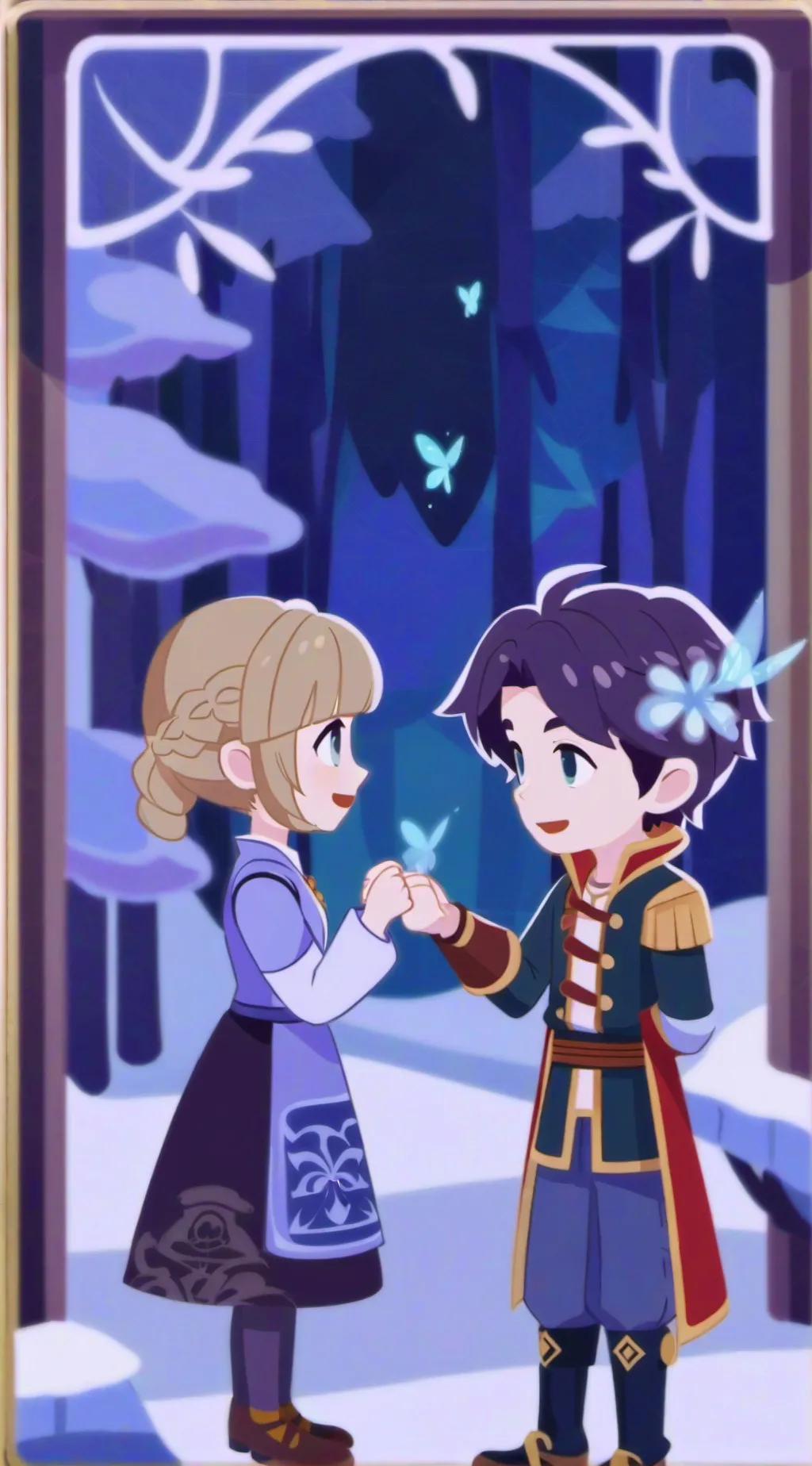 ai character: just chat background