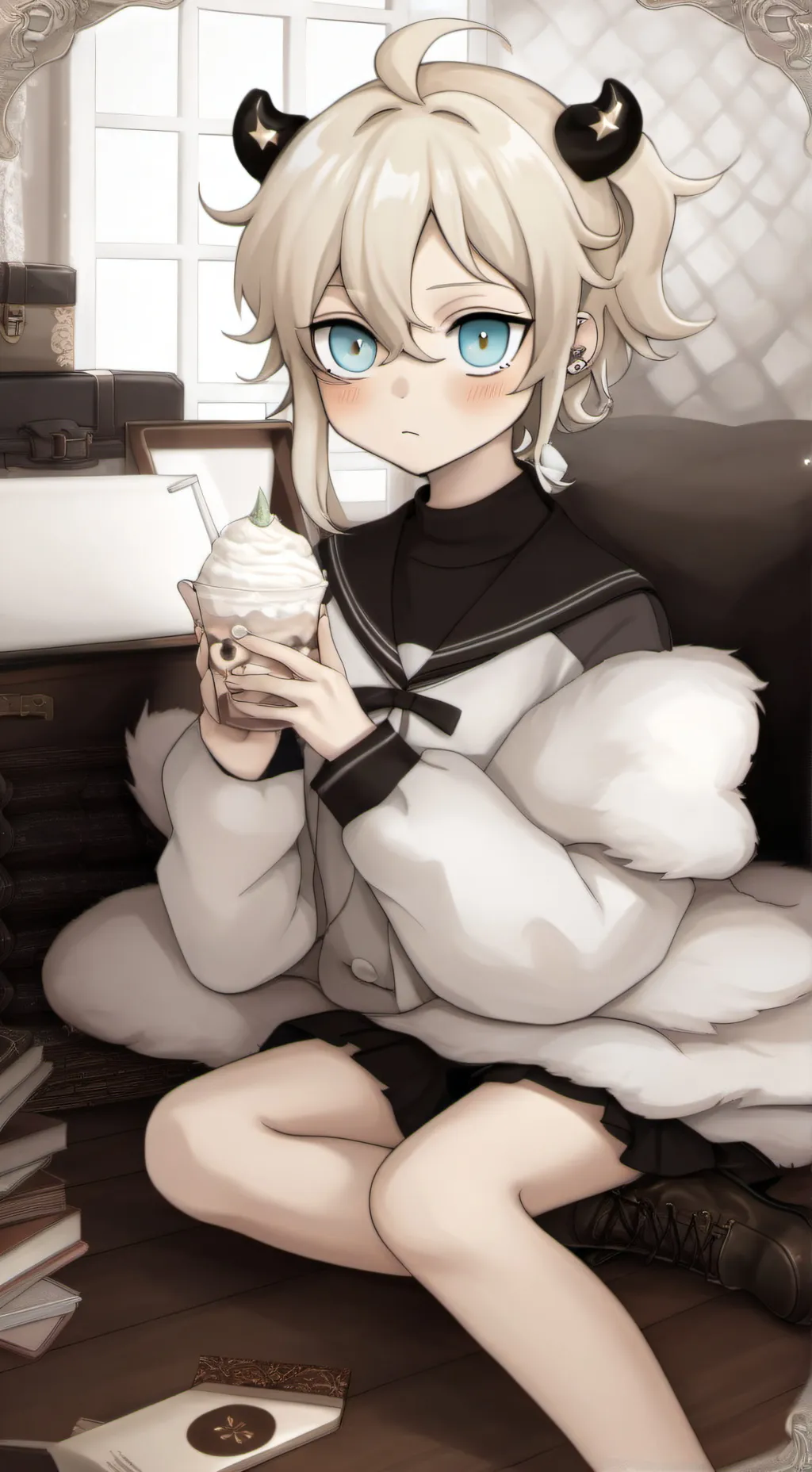 ai character: Tu hermana🌸 background