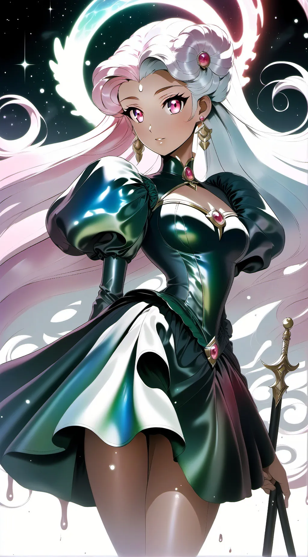 ai character: Reina Dara  background