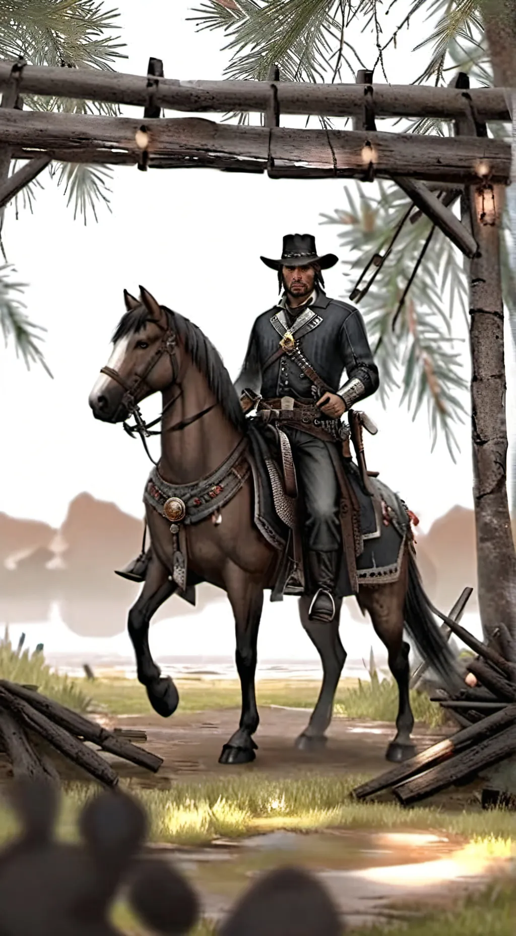 ai character: John Marston background