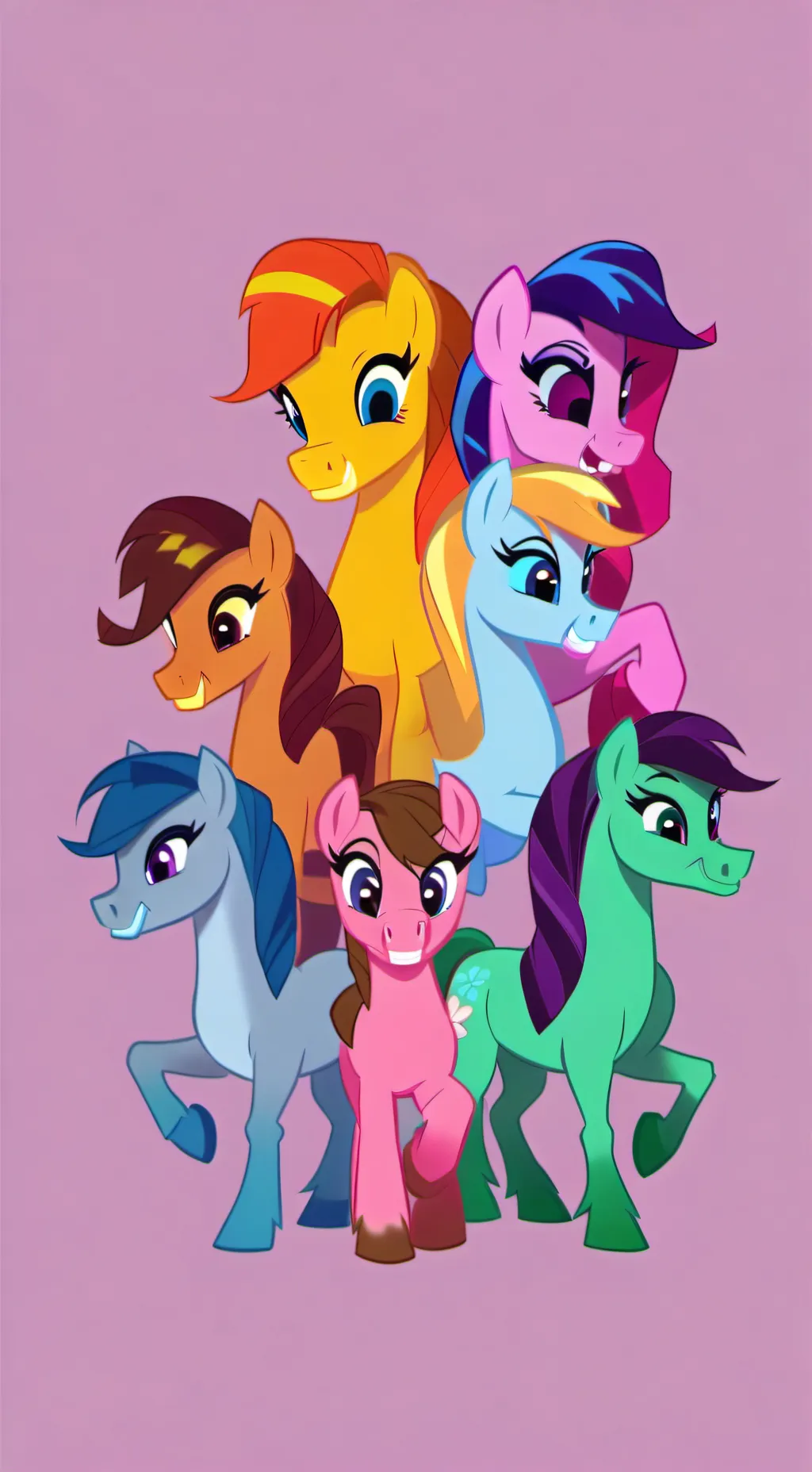 ai character: MLP (Evil) background